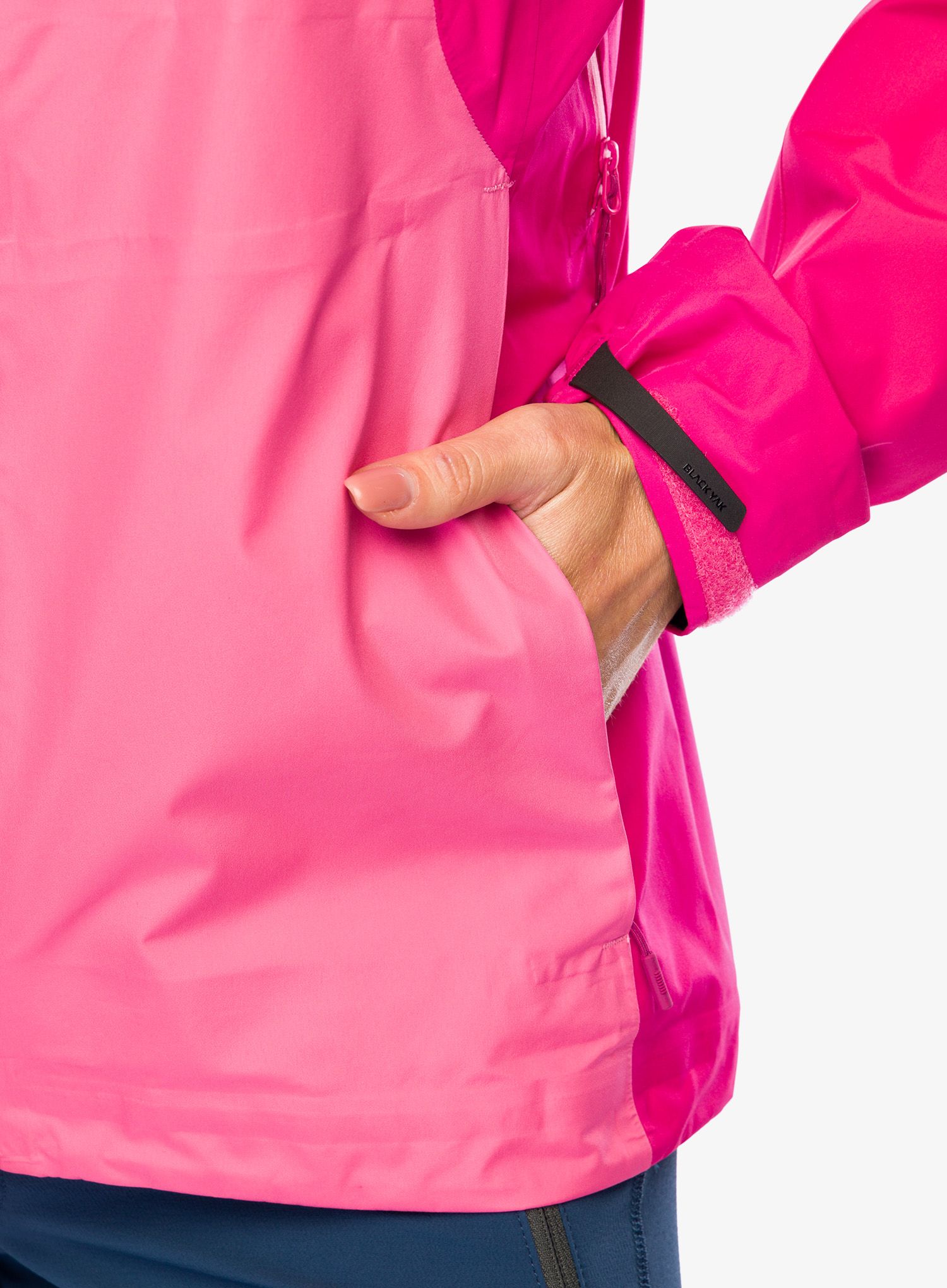 Bunda nepromokavá dámská BlackYak Zebu Jacket - honey suckle