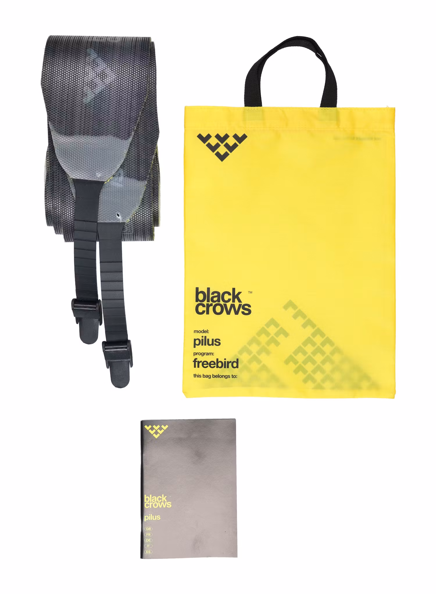Skialpové stoupací pásy Black Crows Pilus Camox Freebird - yellow/black
