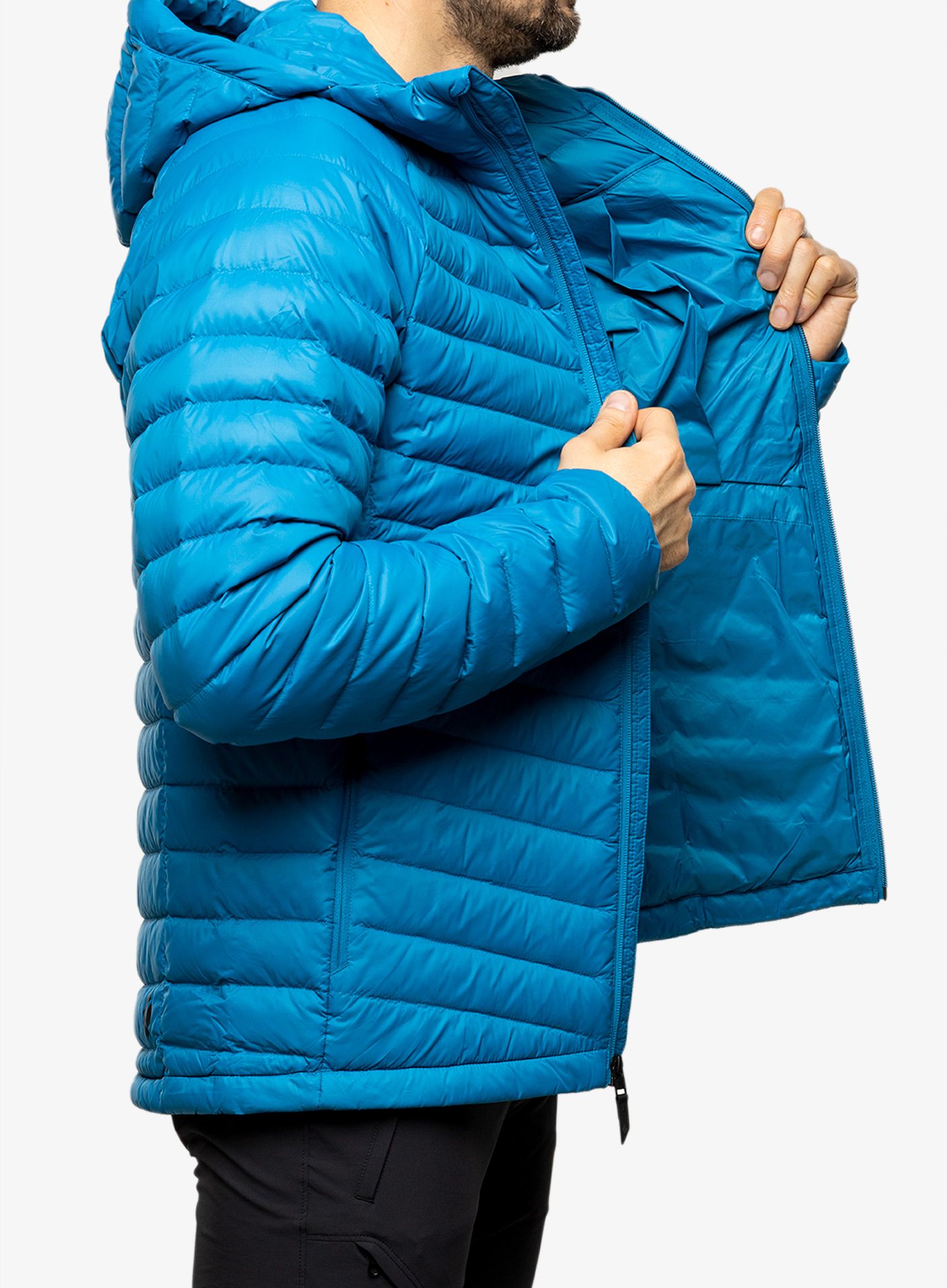 Péřová bunda Black Diamond Access Down Hoody - kingfisher