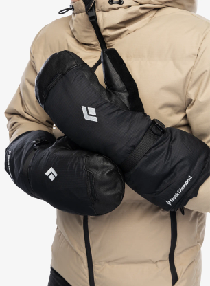 Palčáky Black Diamond Absolute Mitts - black/black