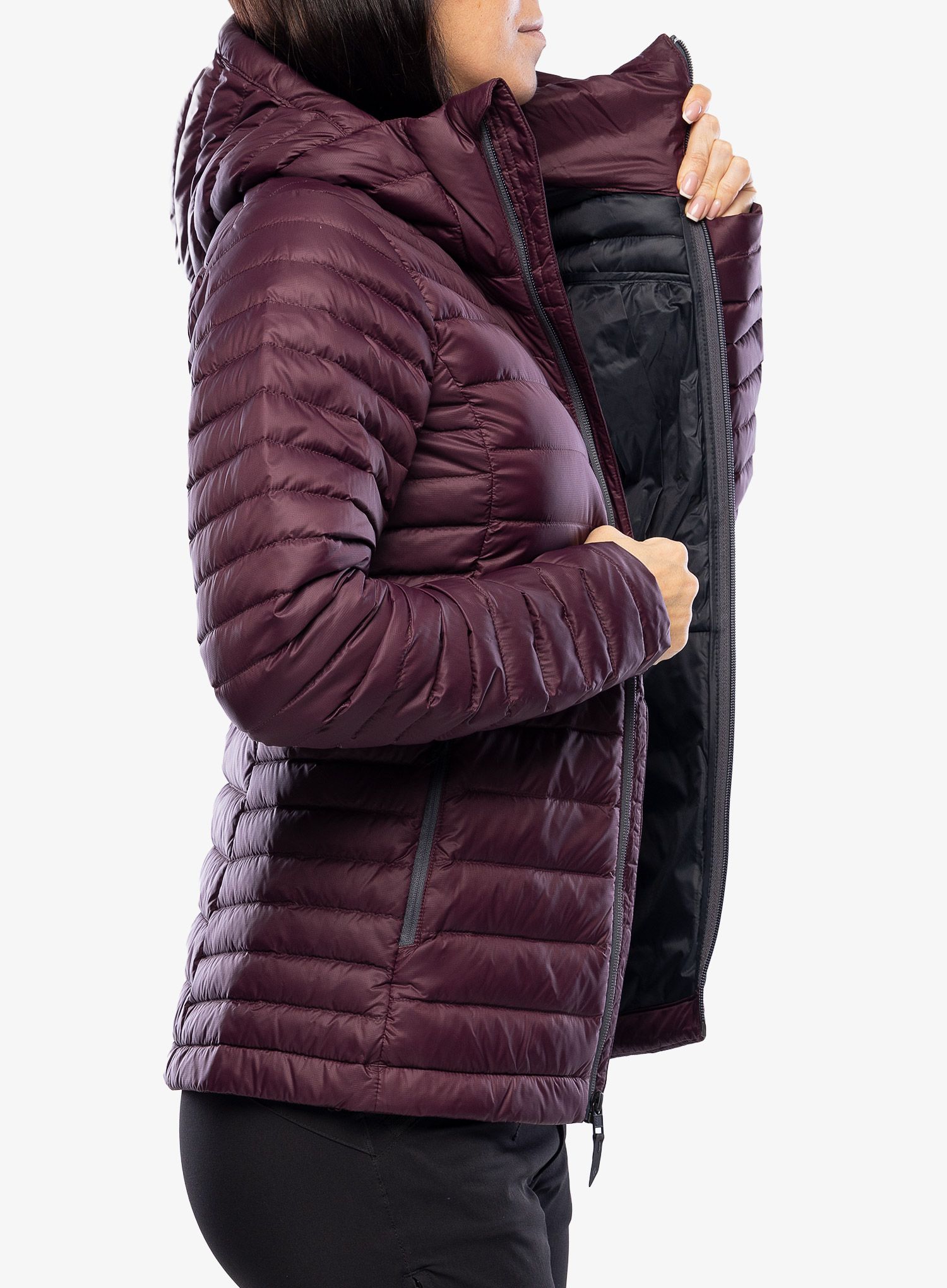 Dámská bunda Black Diamond Access Down Hoody - bordeaux