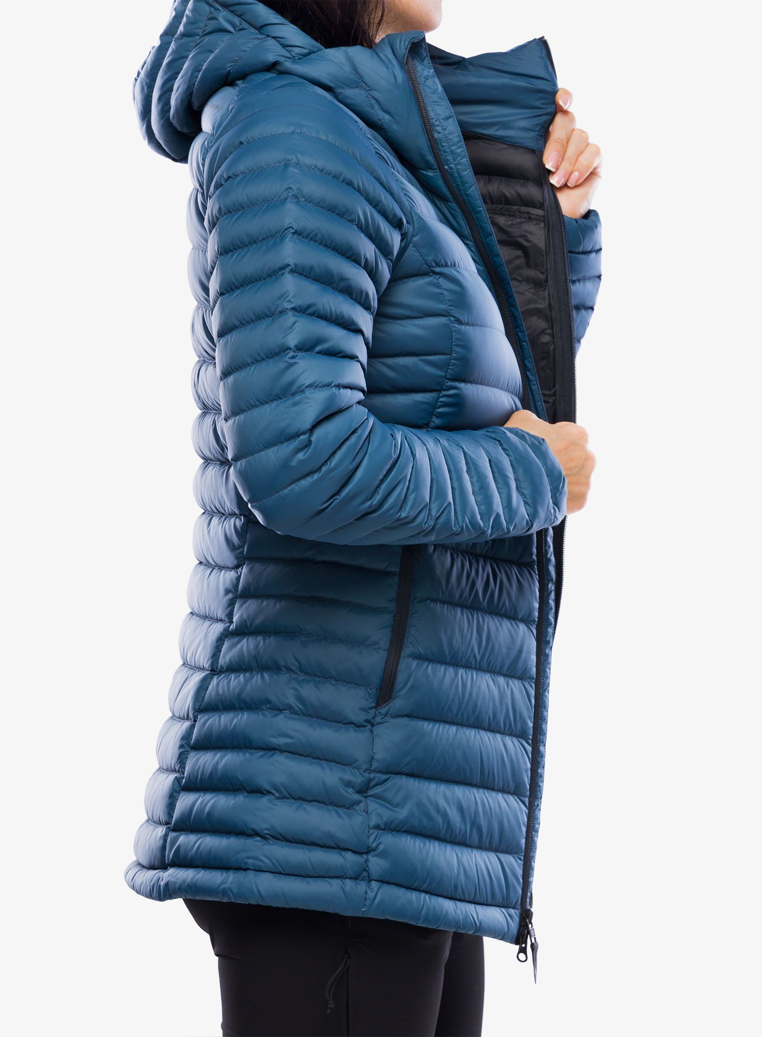 Bunda dámská Black Diamond Access Down Parka - azurite