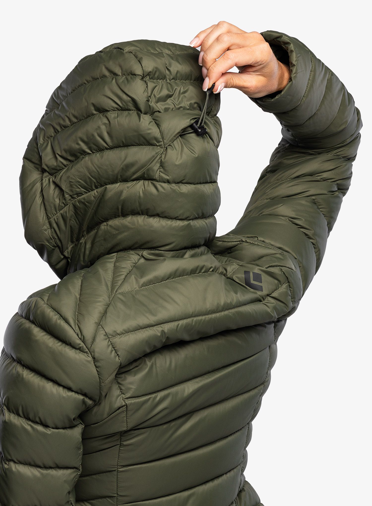 Dámský kabát Black Diamond Access Full Length Dwn Parka - tundra