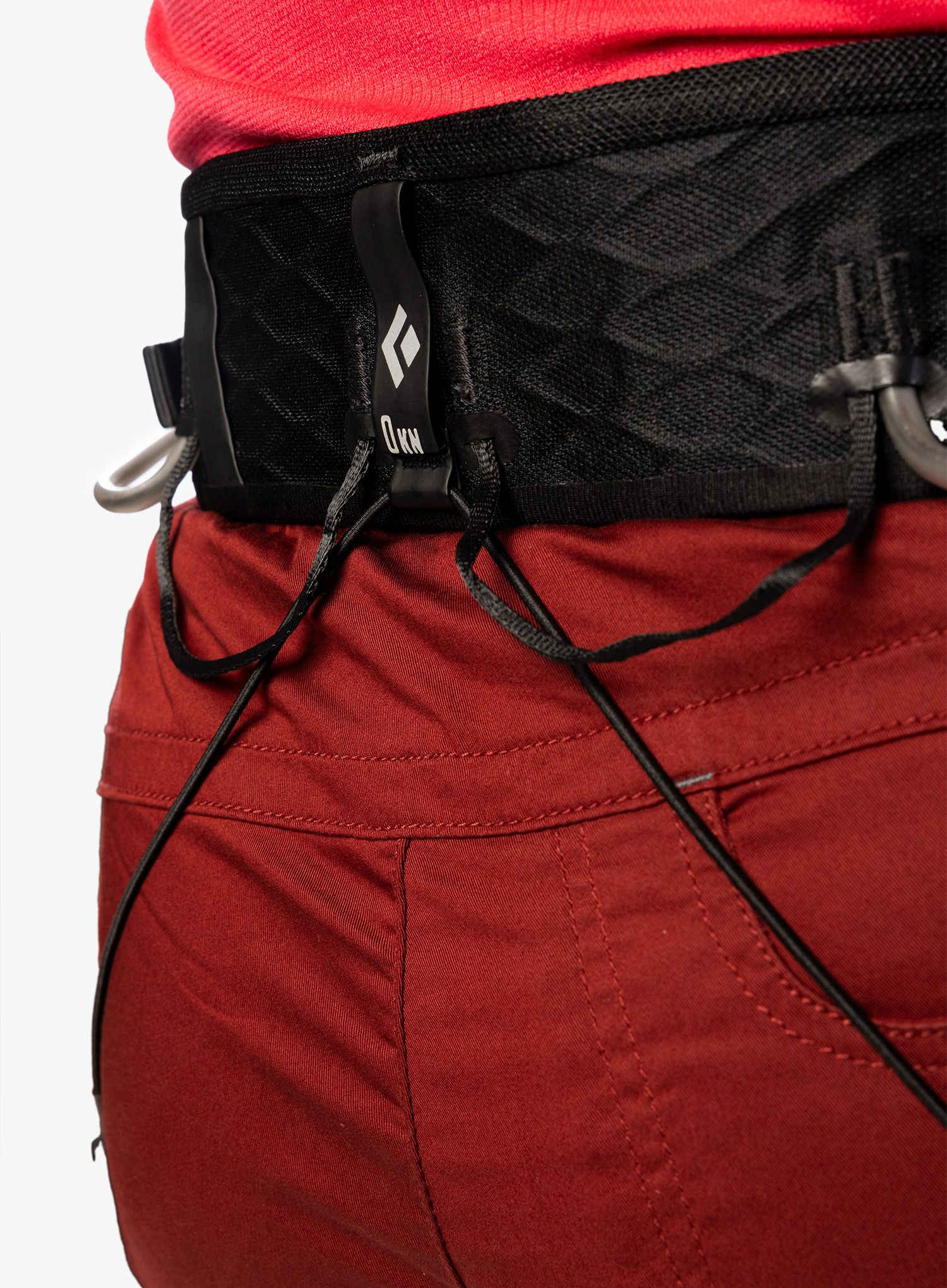 Lezecký úvazek Black Diamond Airnet Harness - black/white