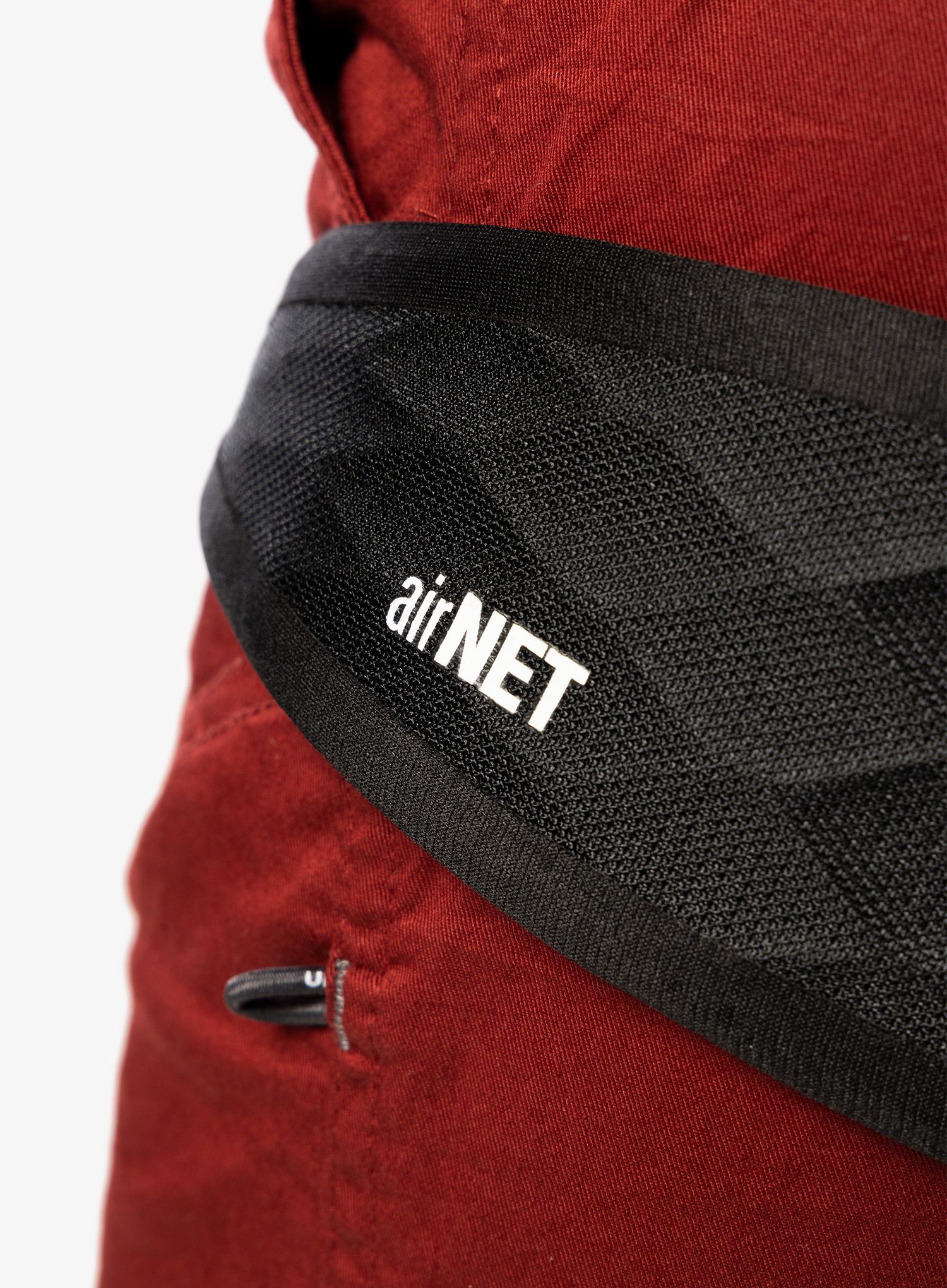 Lezecký úvazek Black Diamond Airnet Harness - black/white