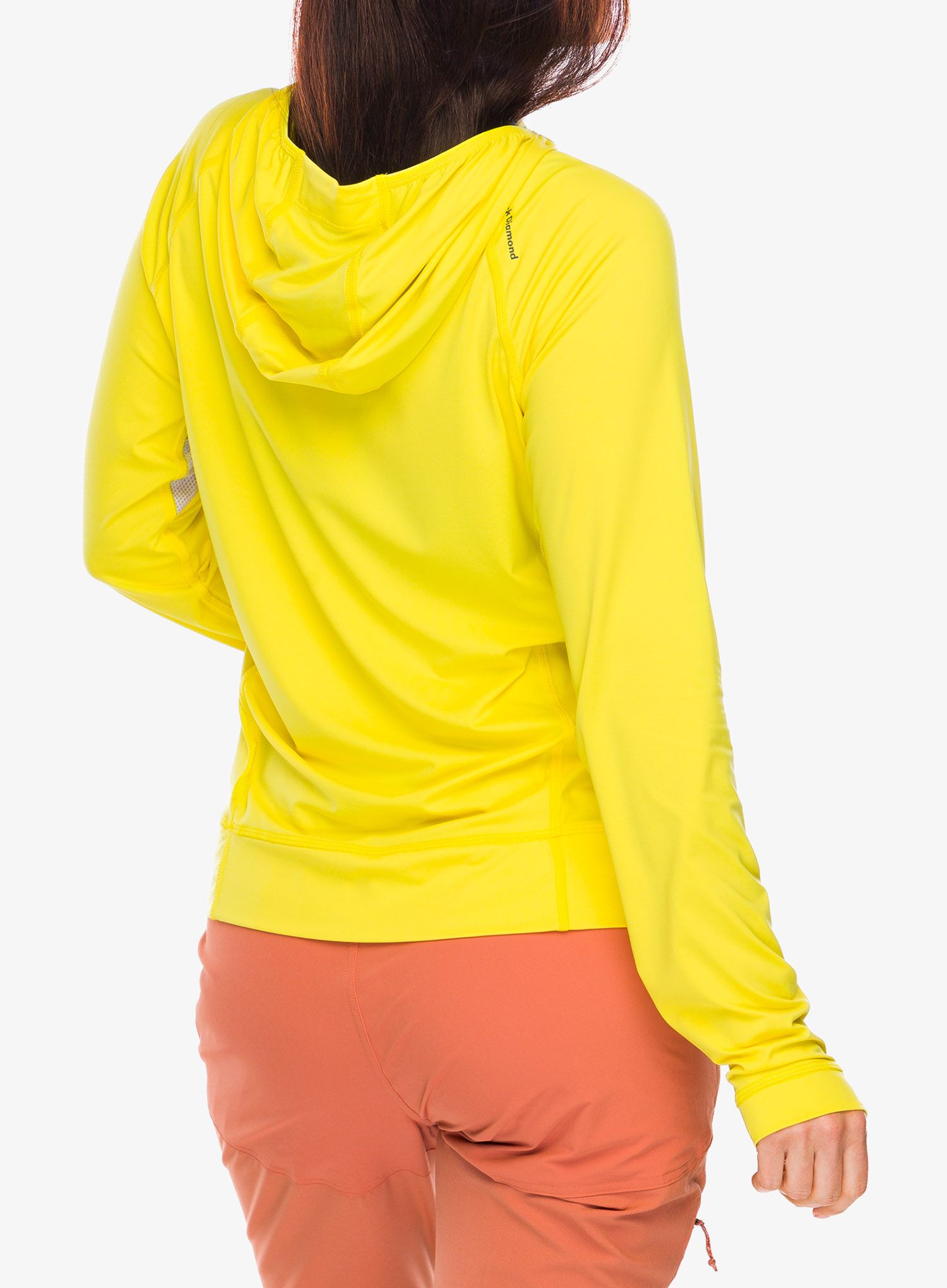 Dámská mikina Black Diamond Alpenglow Pro Hoody - clean yellow