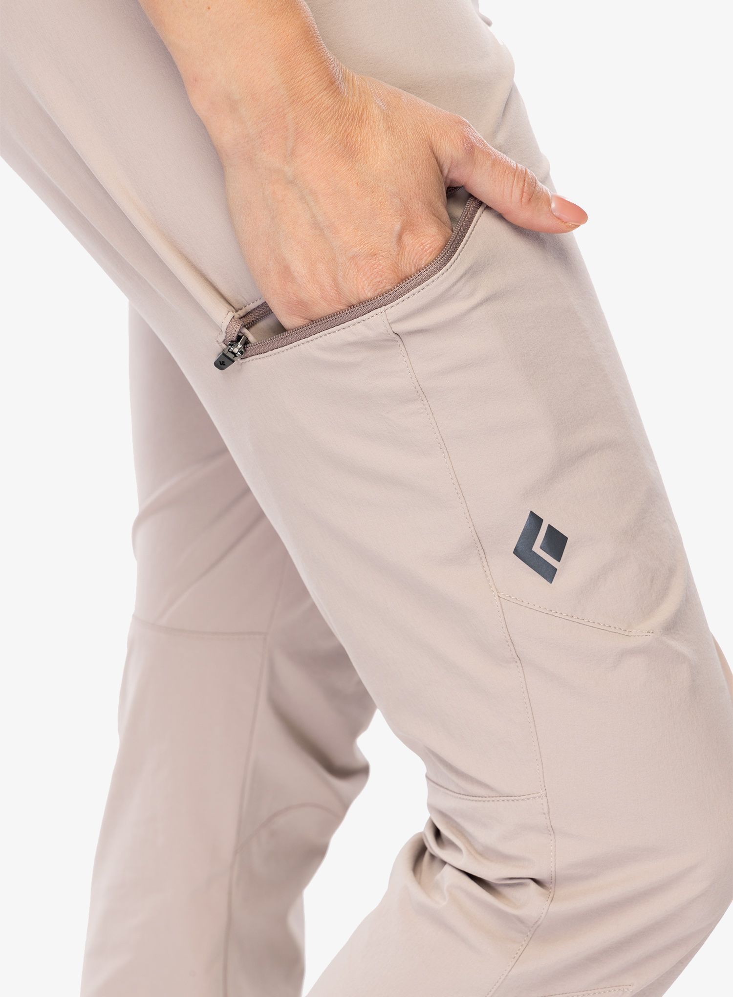 Trekové kalhoty dámské Black Diamond Alpine Light Pants - pale mauve