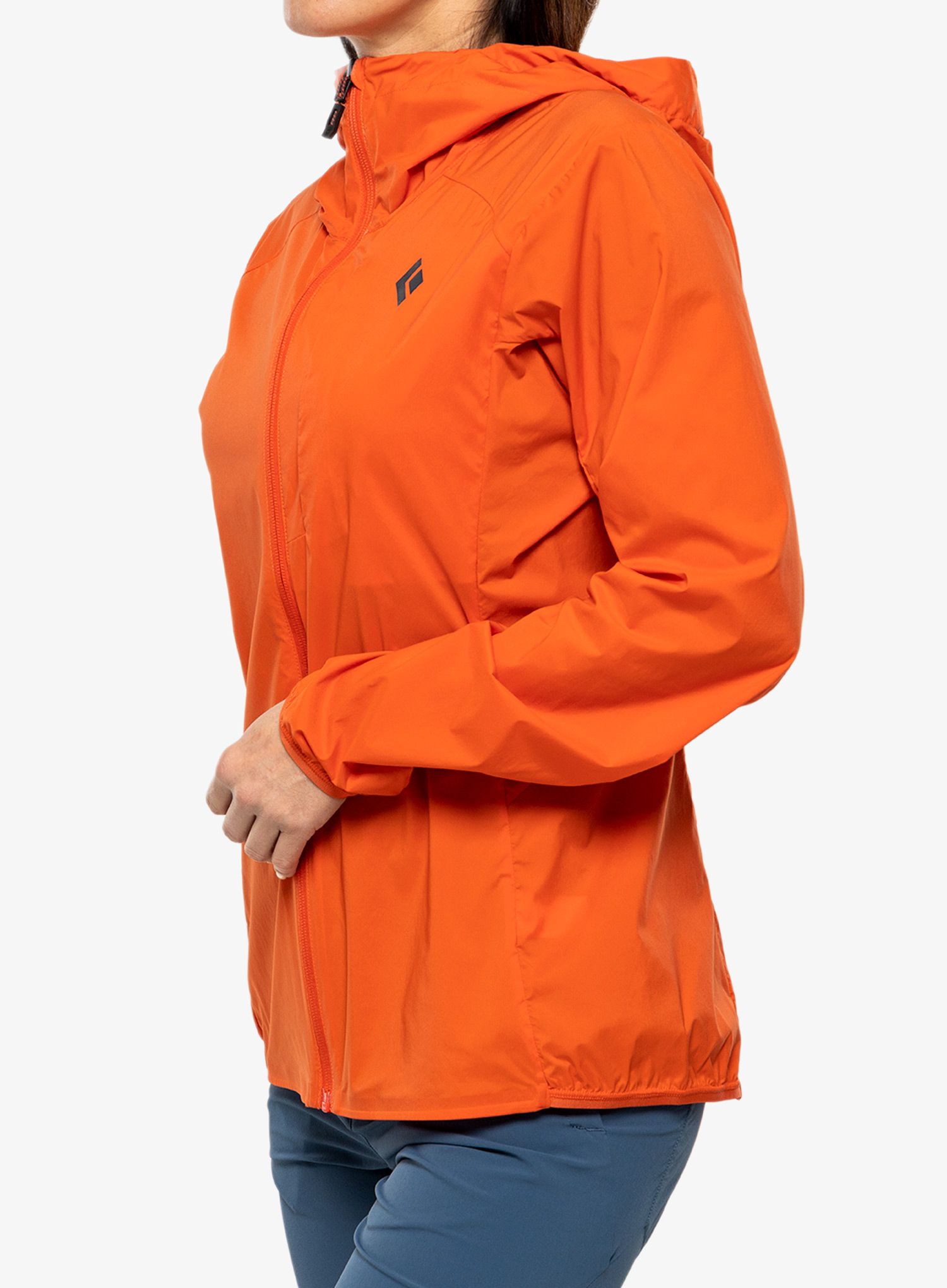 Dámská softshellová bunda Black Diamond Alpine Start Hoody - octane