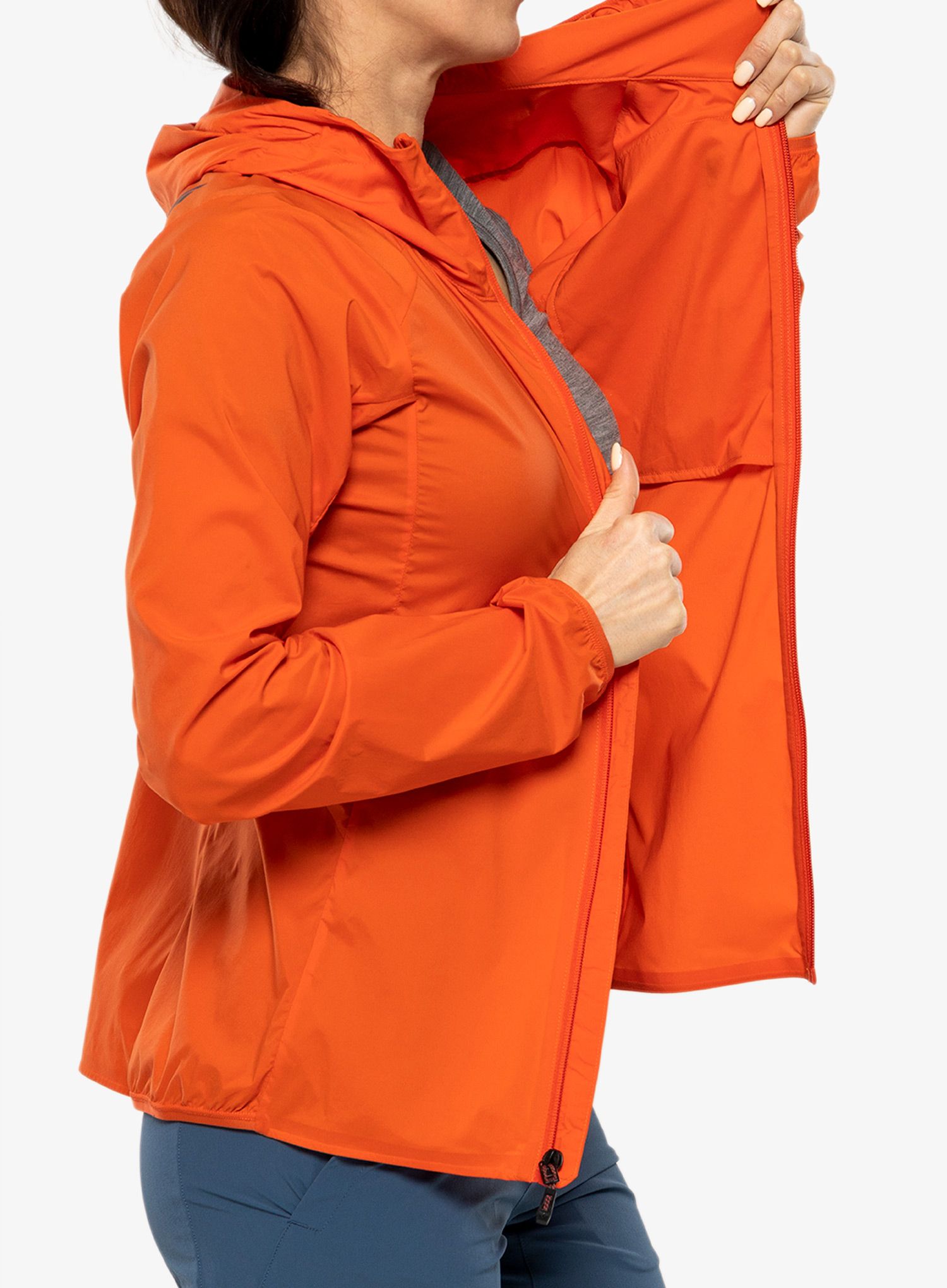 Dámská softshellová bunda Black Diamond Alpine Start Hoody - octane