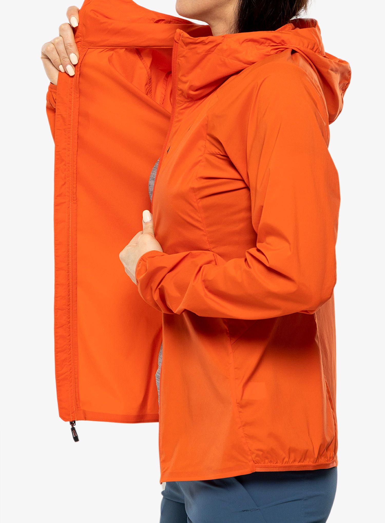 Dámská softshellová bunda Black Diamond Alpine Start Hoody - octane