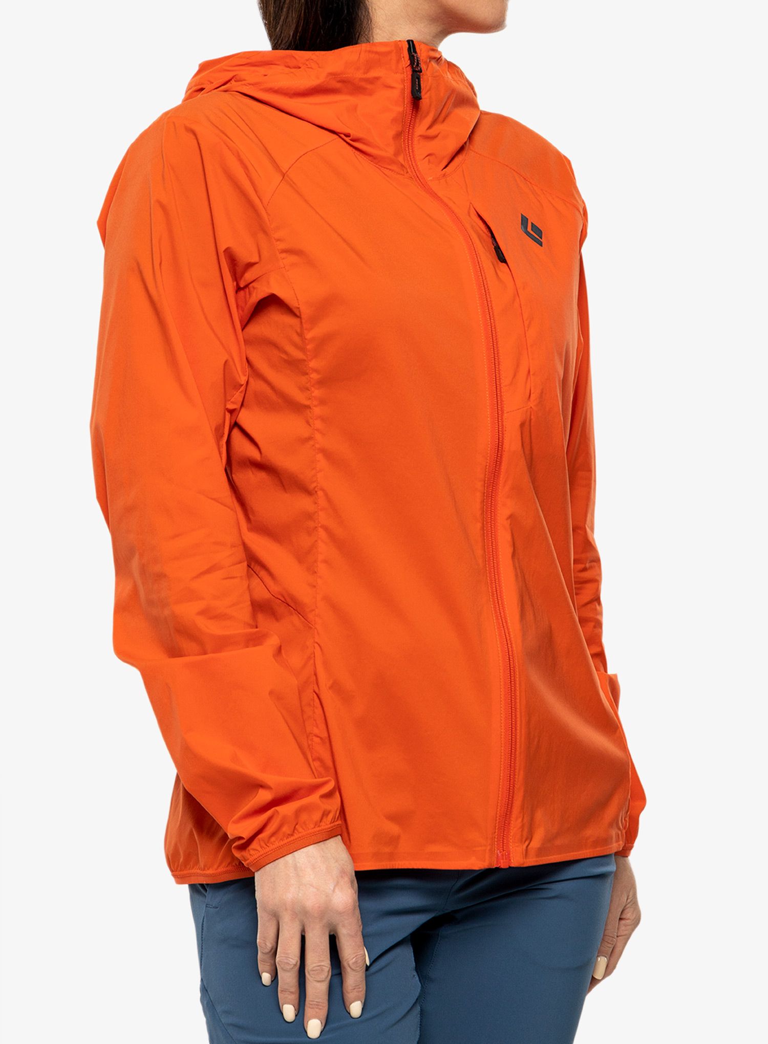Dámská softshellová bunda Black Diamond Alpine Start Hoody - octane