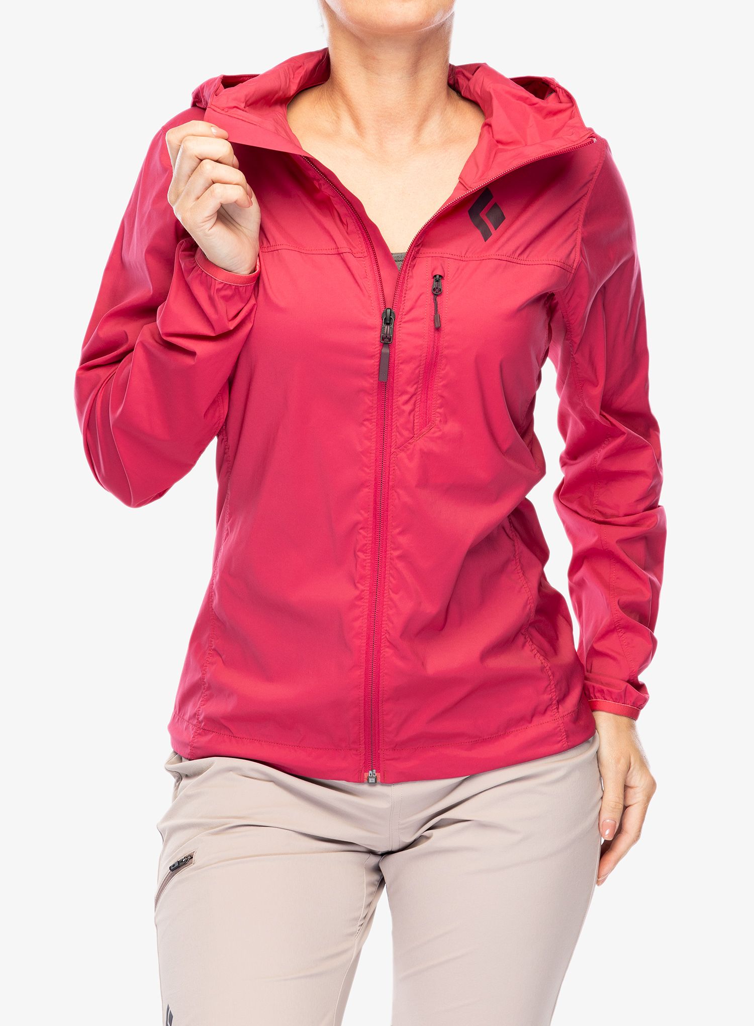 Bunda dámská Black Diamond Alpine Start Hoody - pomegranate