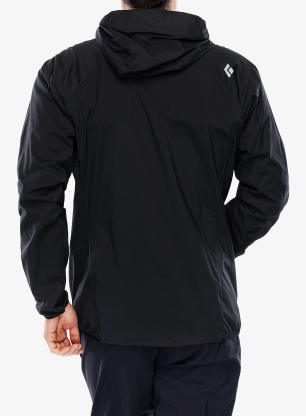 Softshellová bunda Black Diamond Alpine Start Insulated Hoody - black/black