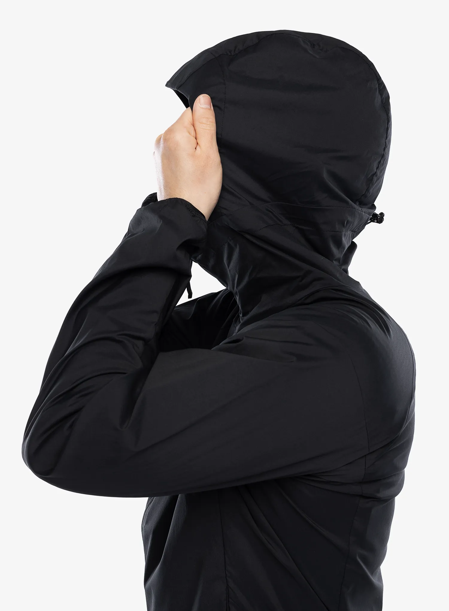Softshellová bunda Black Diamond Alpine Start Insulated Hoody - black/black