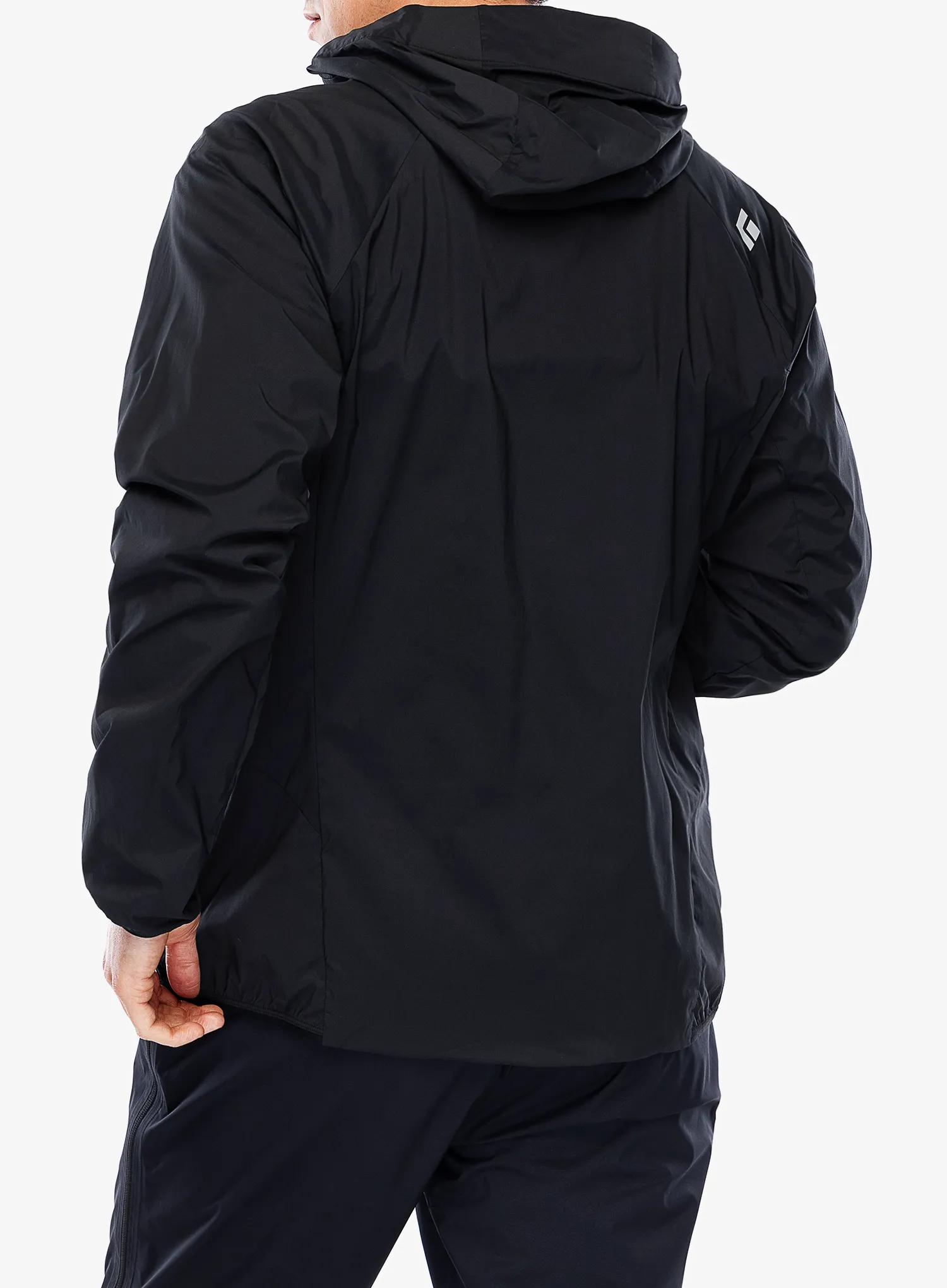 Softshellová bunda Black Diamond Alpine Start Insulated Hoody - black/black