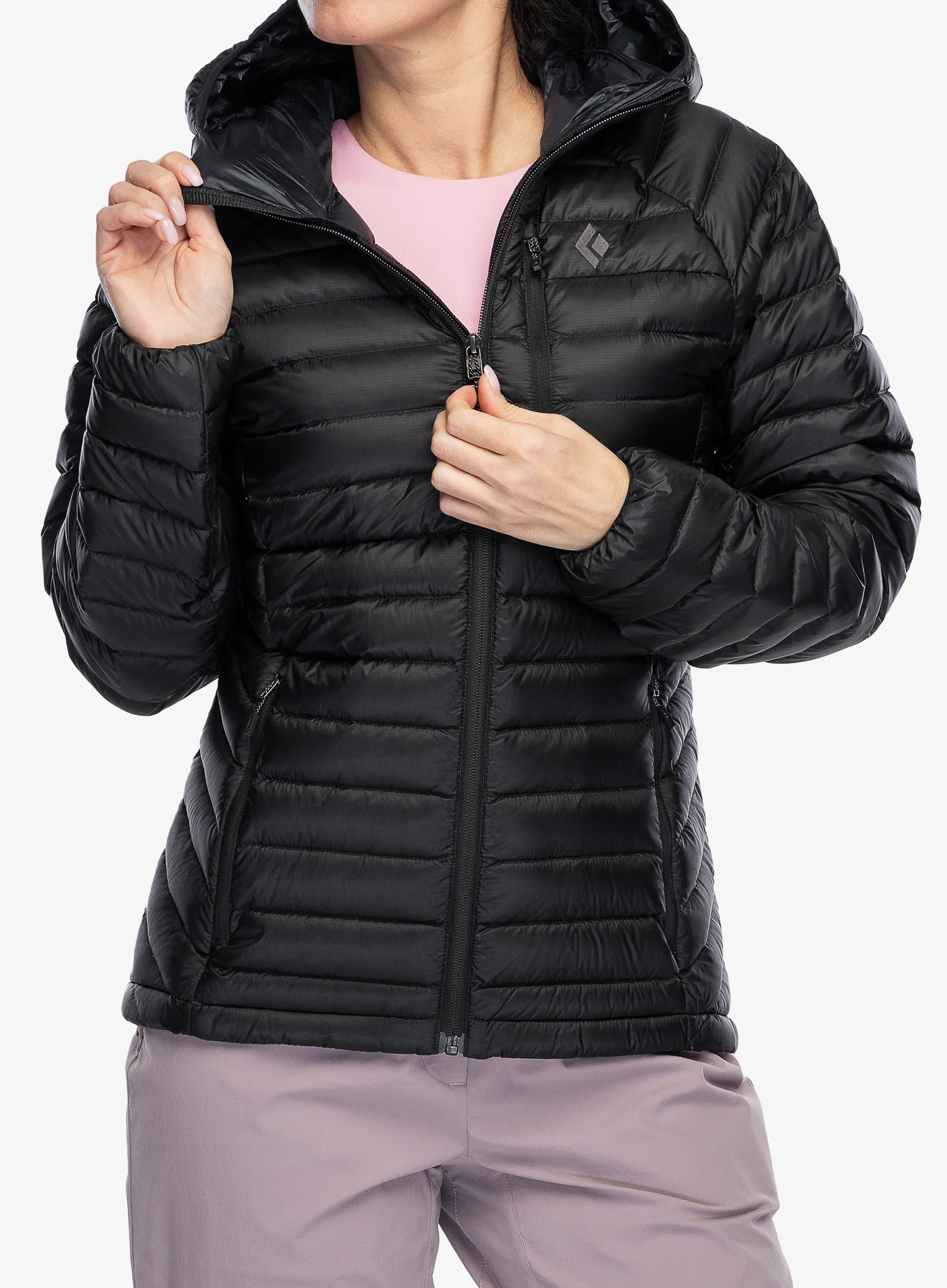 Dámská péřová bunda Black Diamond Approach Down Hoody - blck