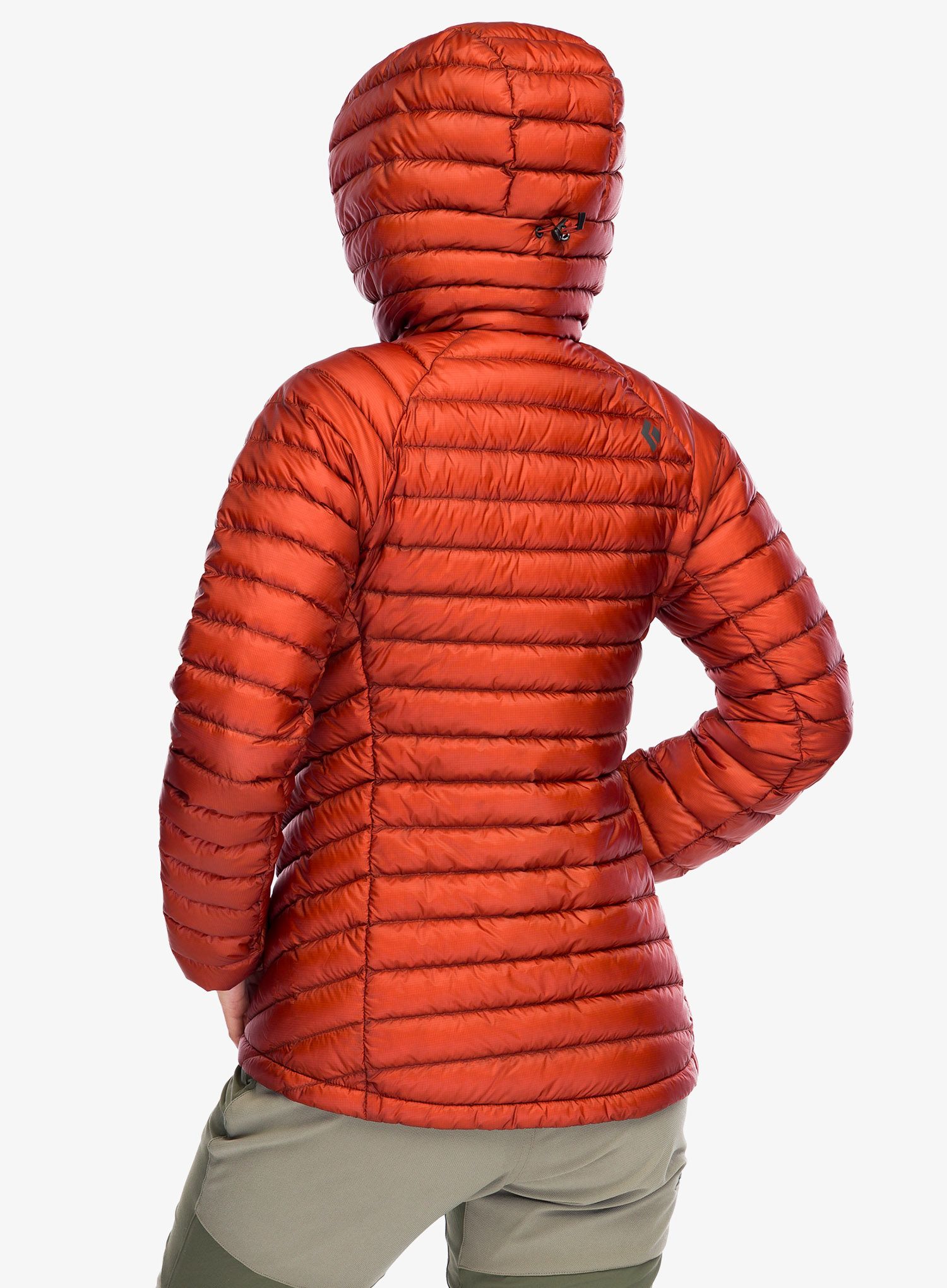 Dámská péřová bunda Black Diamond Approach Down Hoody - burnt sienna