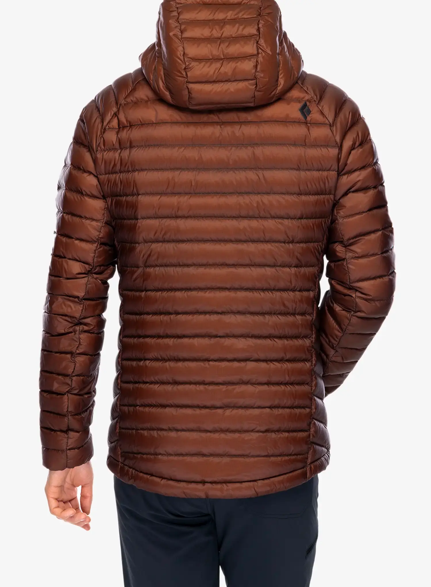 Péřová bunda Black Diamond Approach Down Hoody - iron red