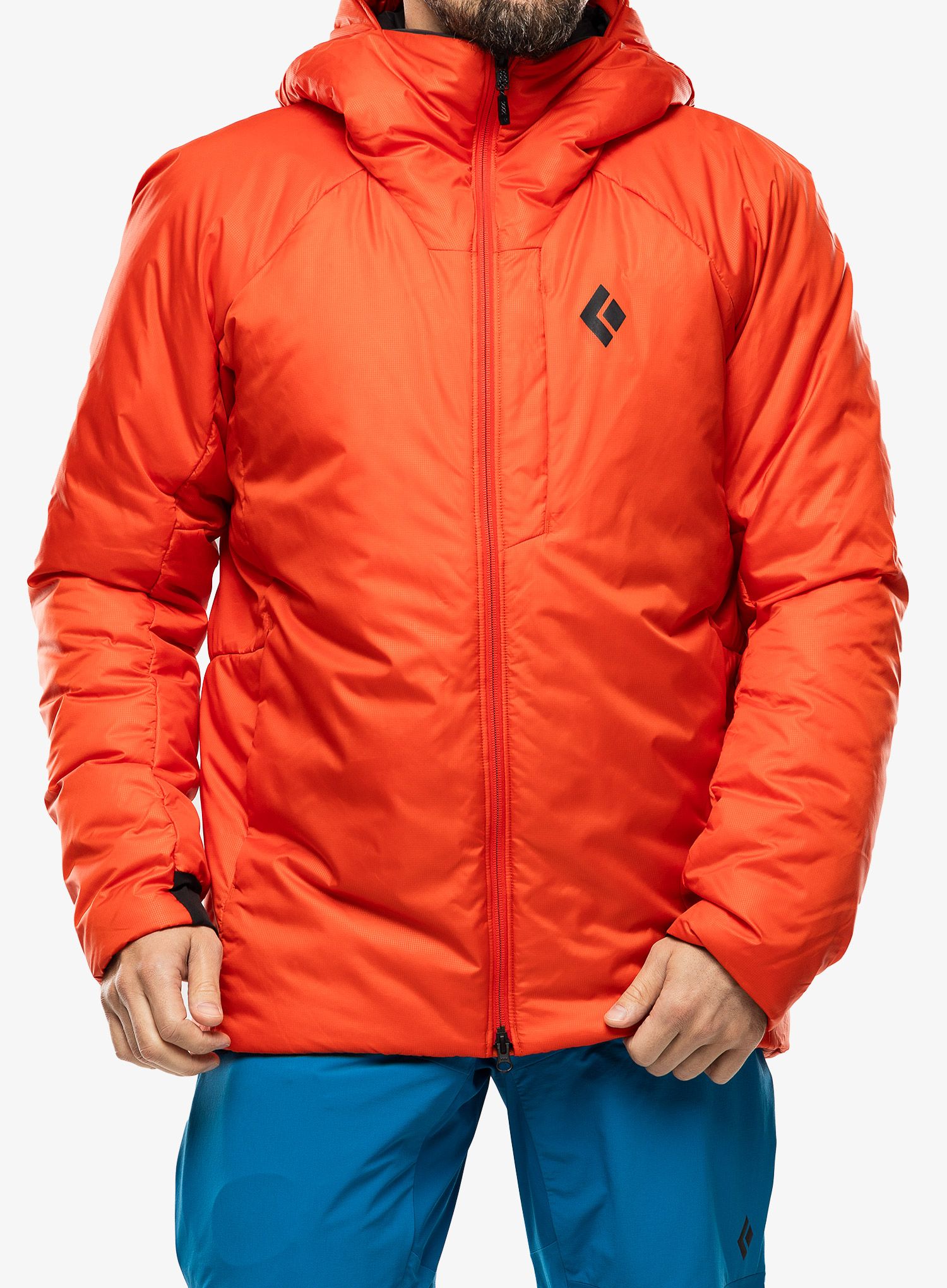 Zateplená bunda Black Diamond Belay Parka - octane