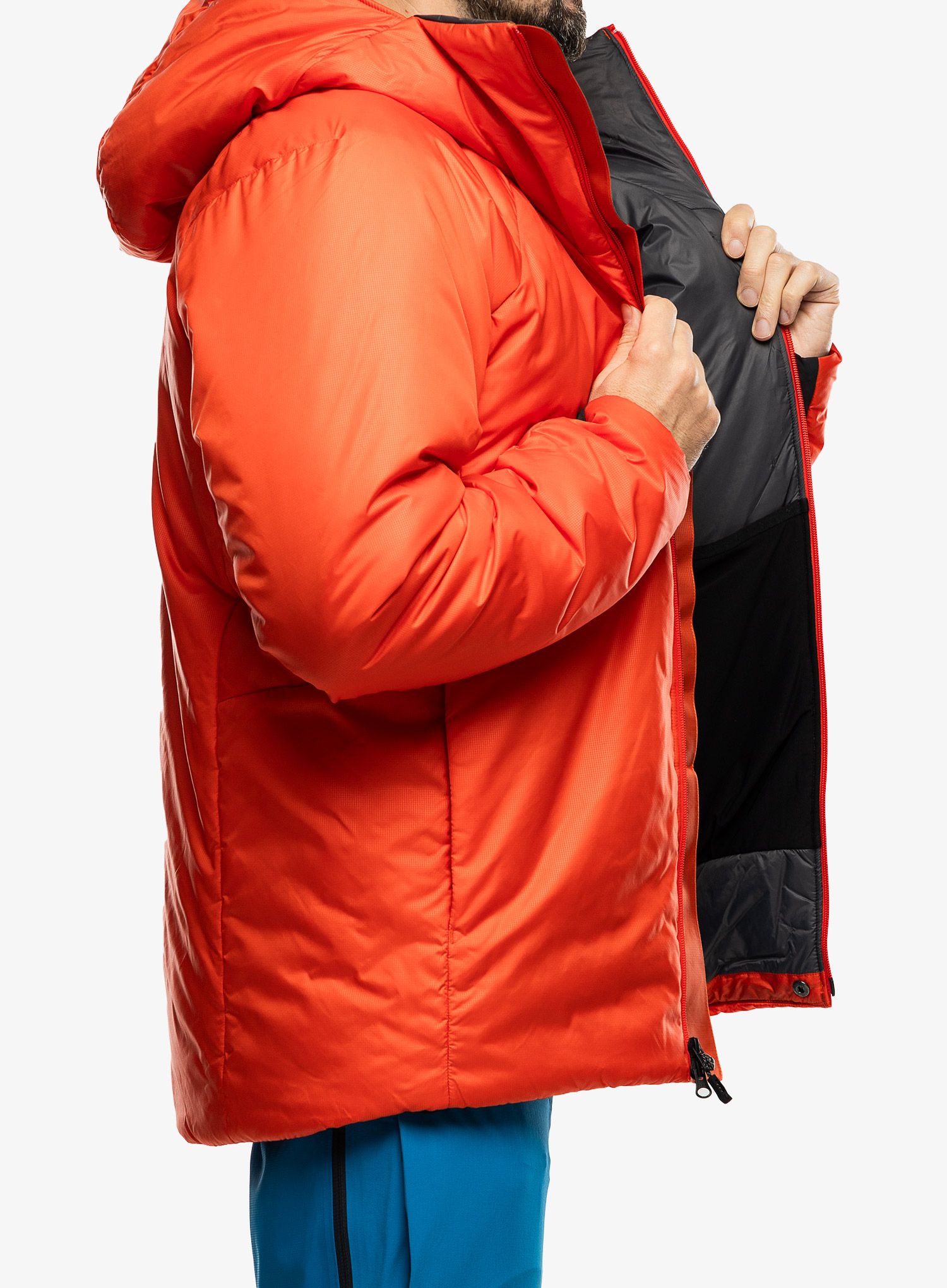 Zateplená bunda Black Diamond Belay Parka - octane