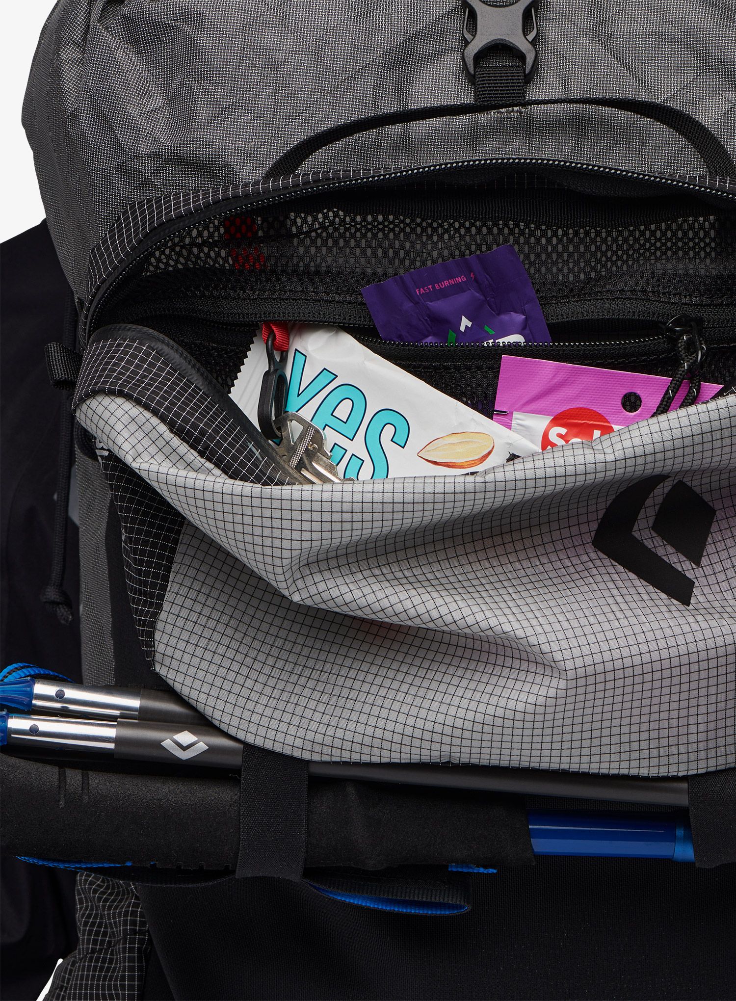 Pouzdro do batohu Black Diamond Beta Light Pack Satellite Bag - black/alloy