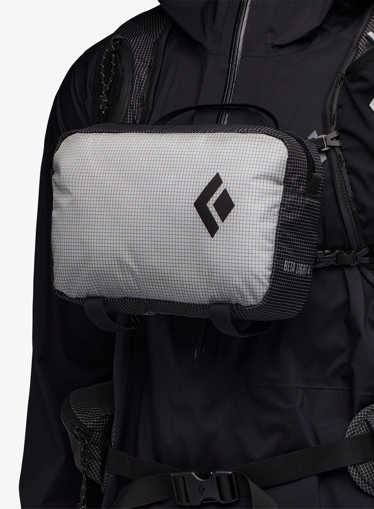 Pouzdro do batohu Black Diamond Beta Light Pack Satellite Bag - black/alloy