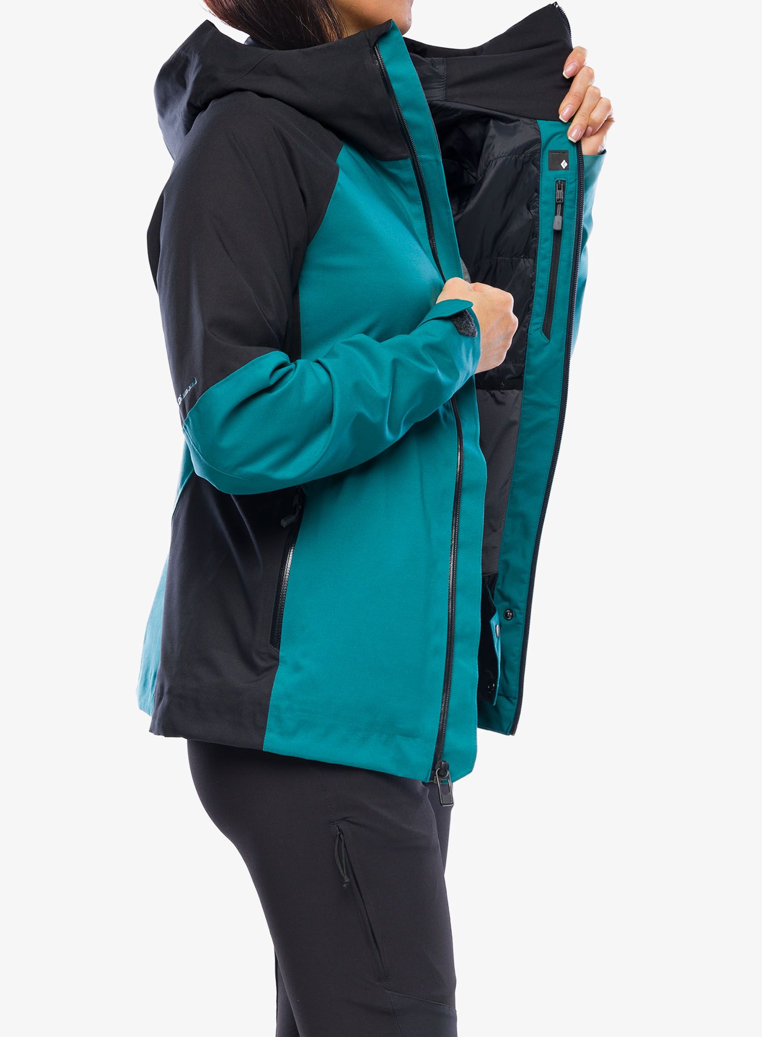 Bunda dámská Black Diamond BoundaryLine Insulated Jacket - pine/black