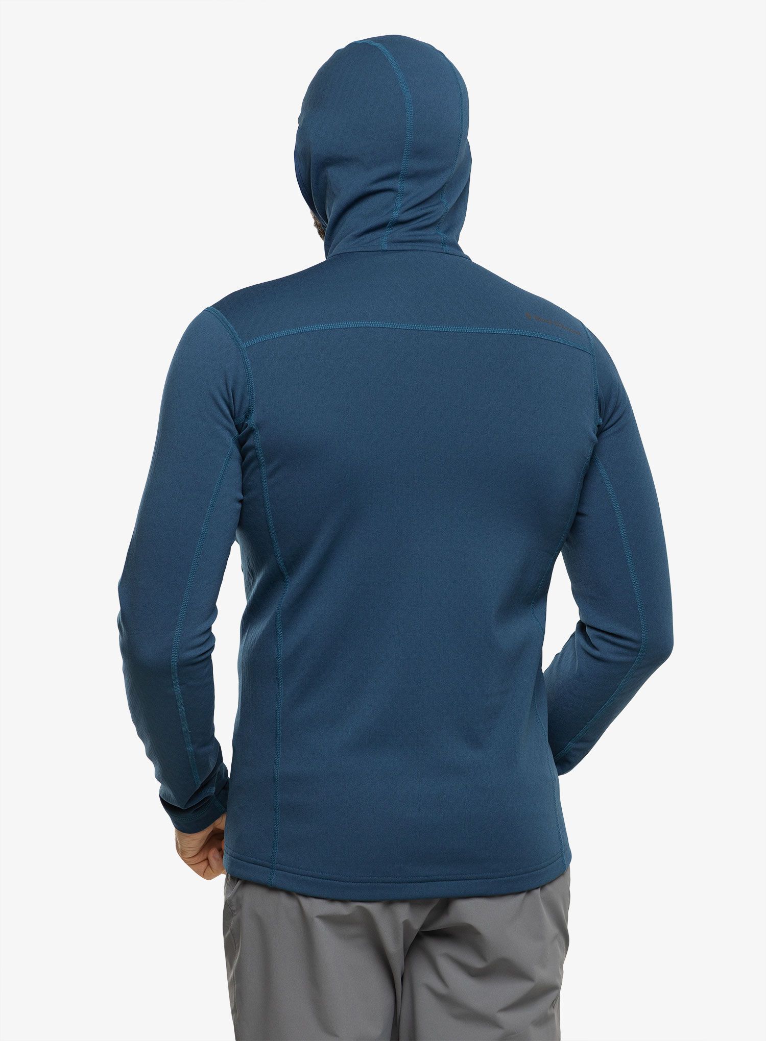 Mikina s kapucí Black Diamond Coefficient Fleece Hoody - azurite