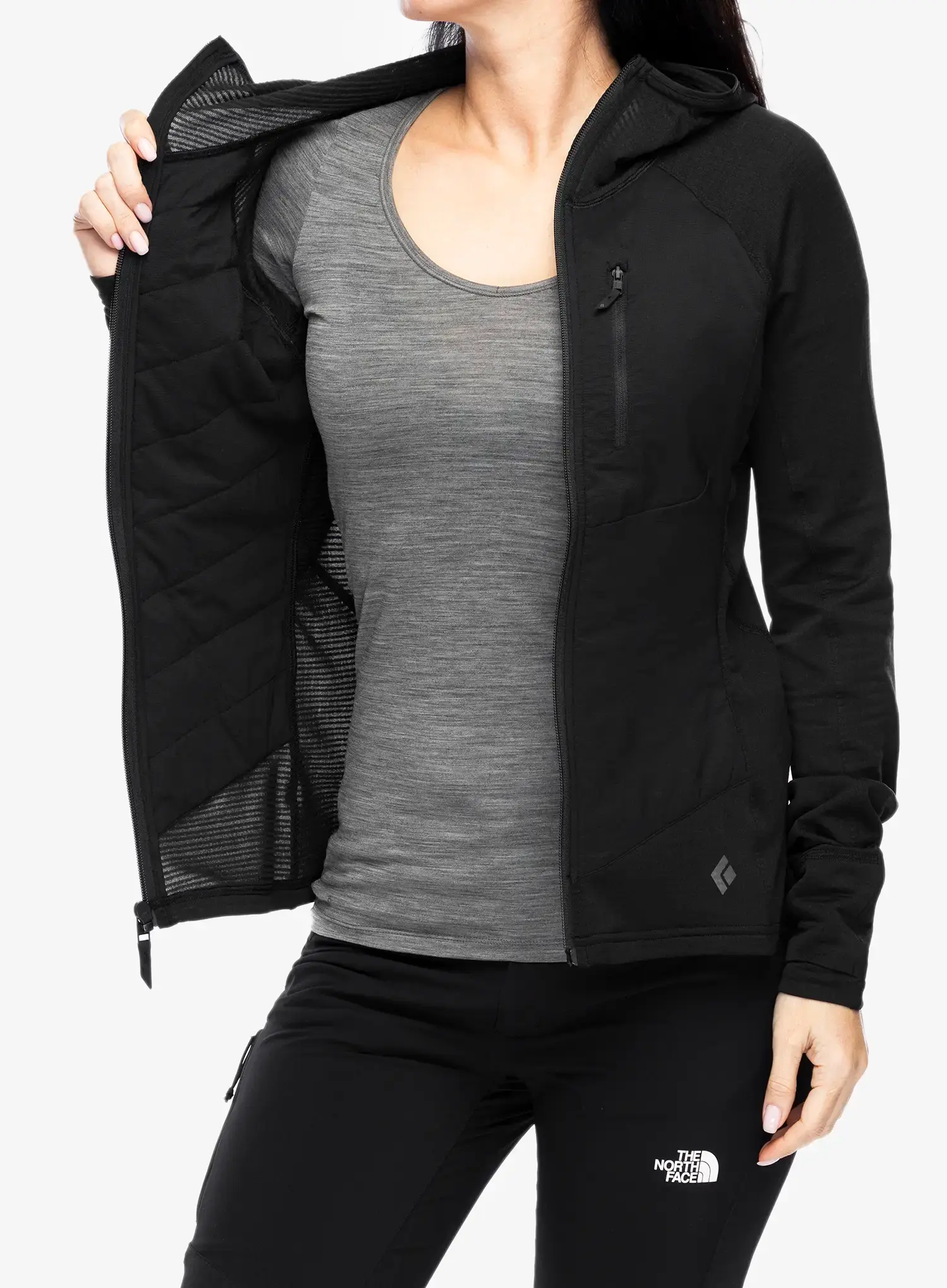 Hybridní bunda dámská Black Diamond Coefficient LT Hybrid - black