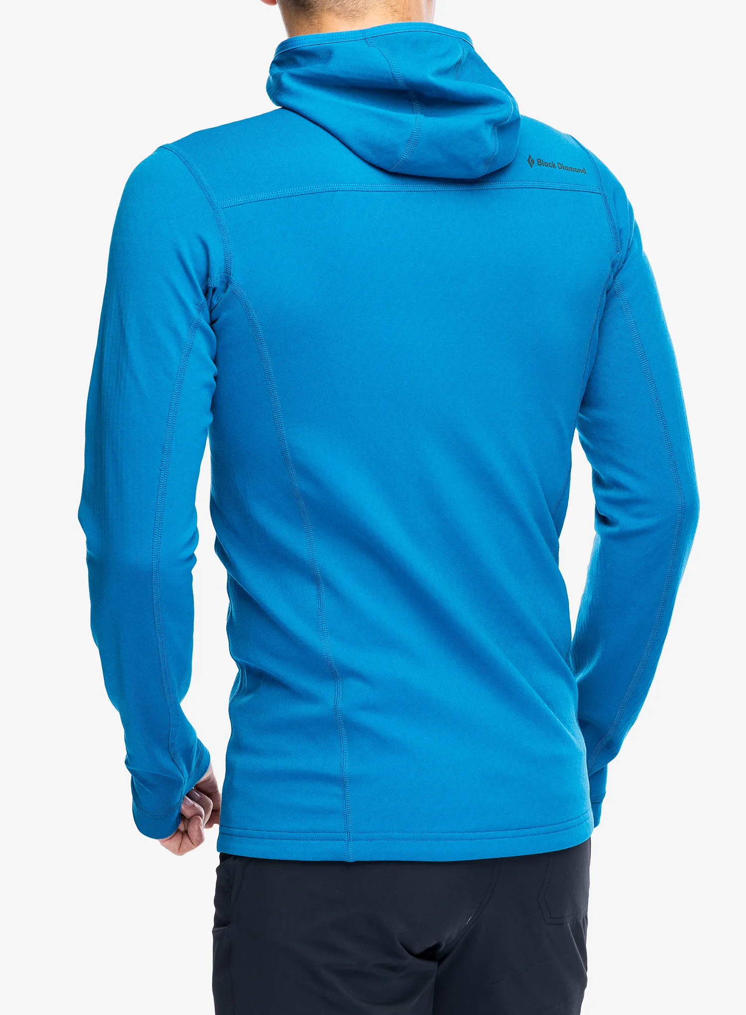 Fleece mikina Black Diamond Coefficient QZ Hoody - kingfisher
