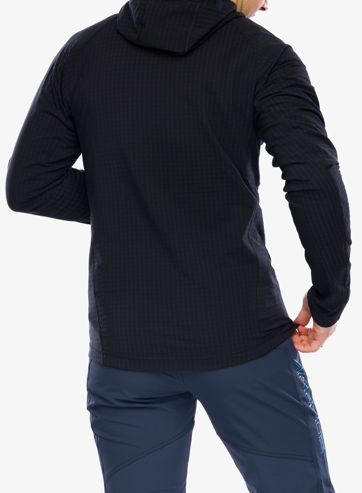 Fleece mikina Black Diamond Coefficient Storm FZ Hoody - black