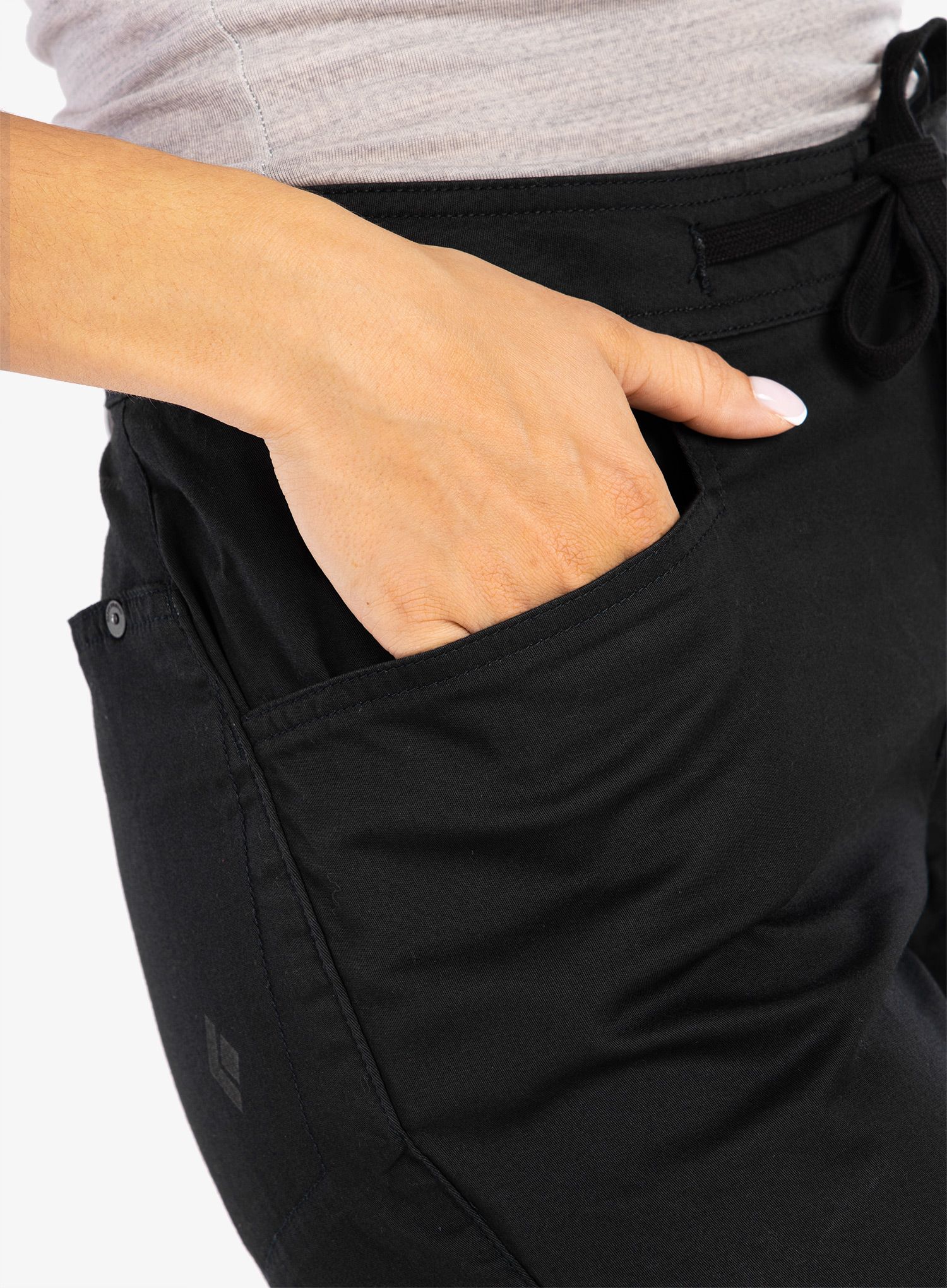 Lezecké kalhoty dámské Black Diamond Credo Pants - black