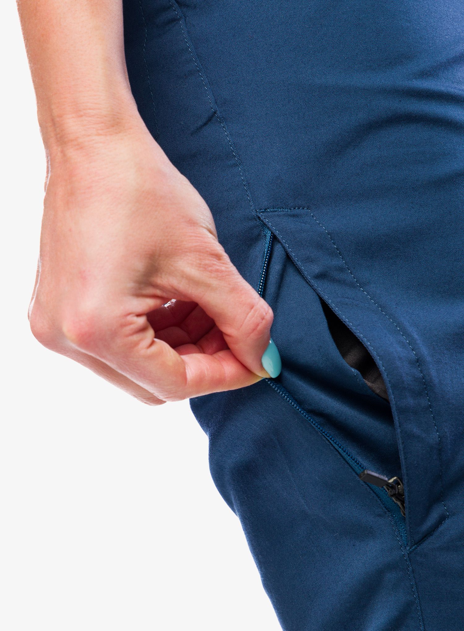 Dámské Lezecké kalhoty Black Diamond Credo Pants - ink blue