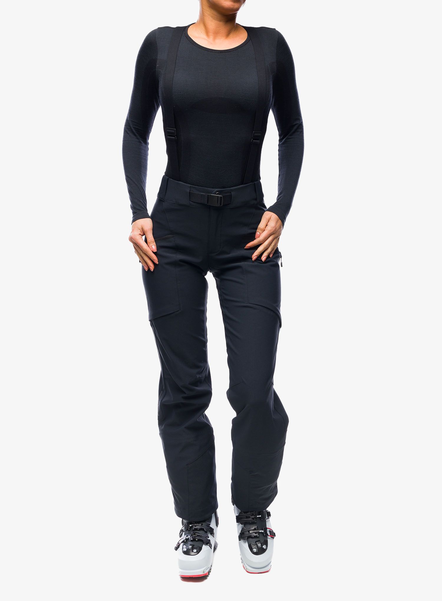 Dámské Skialpové kalhoty Black Diamond Dawn Patrol Pants - black