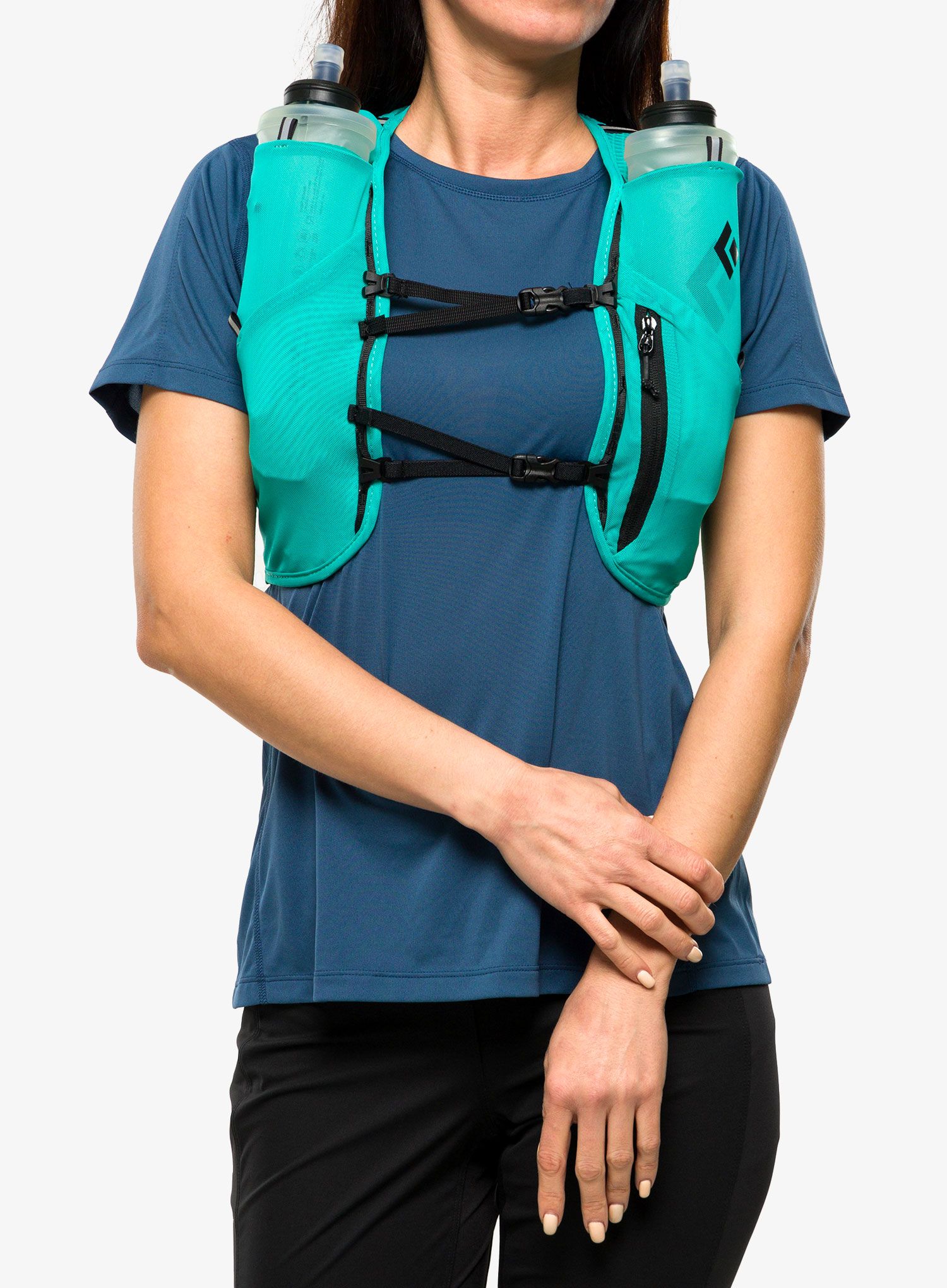 Běžecká vesta dámská Black Diamond Distance 4 Hydration Vest - dark patina