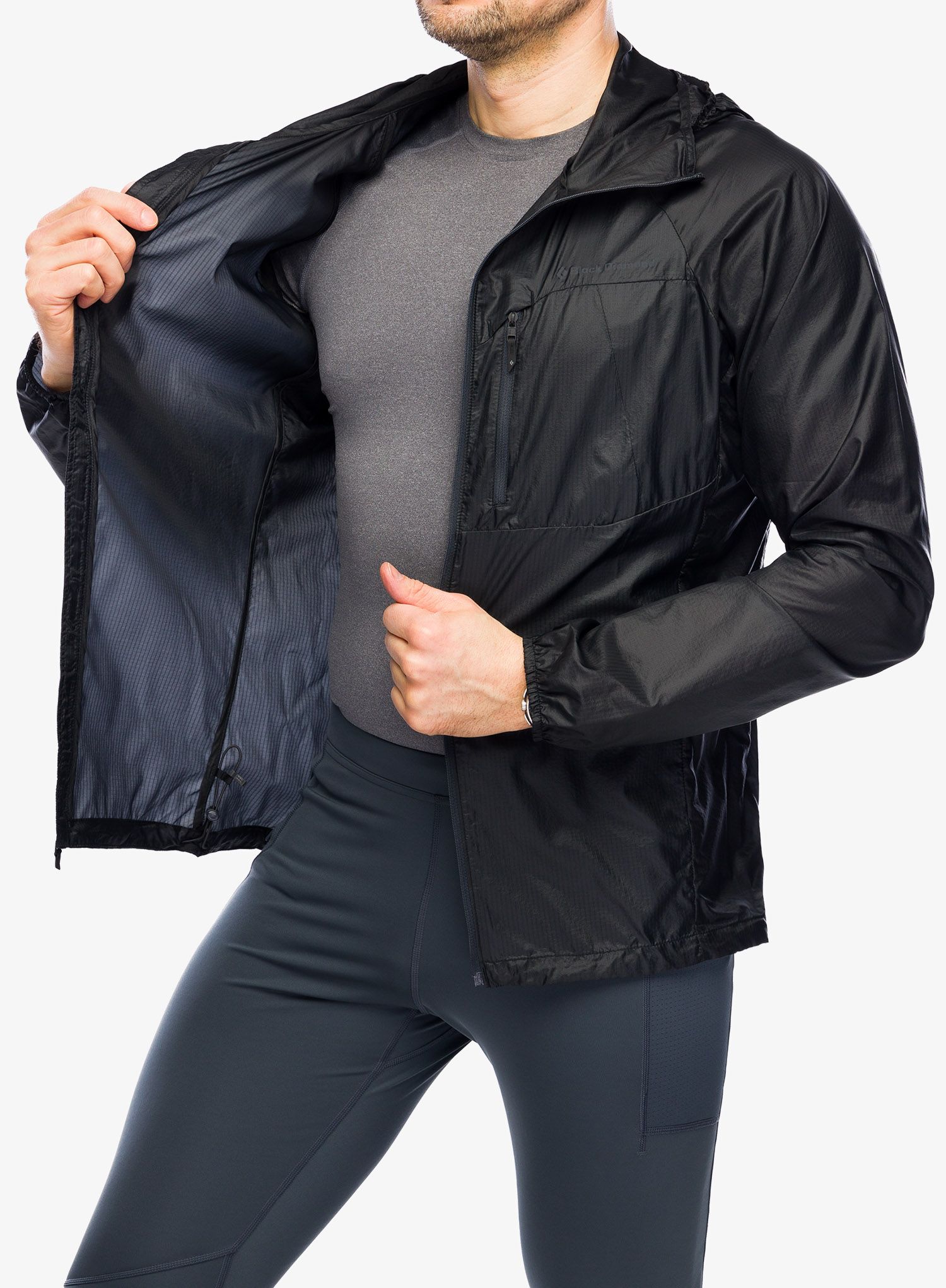 Větrovka Black Diamond Distance Wind Shell - black