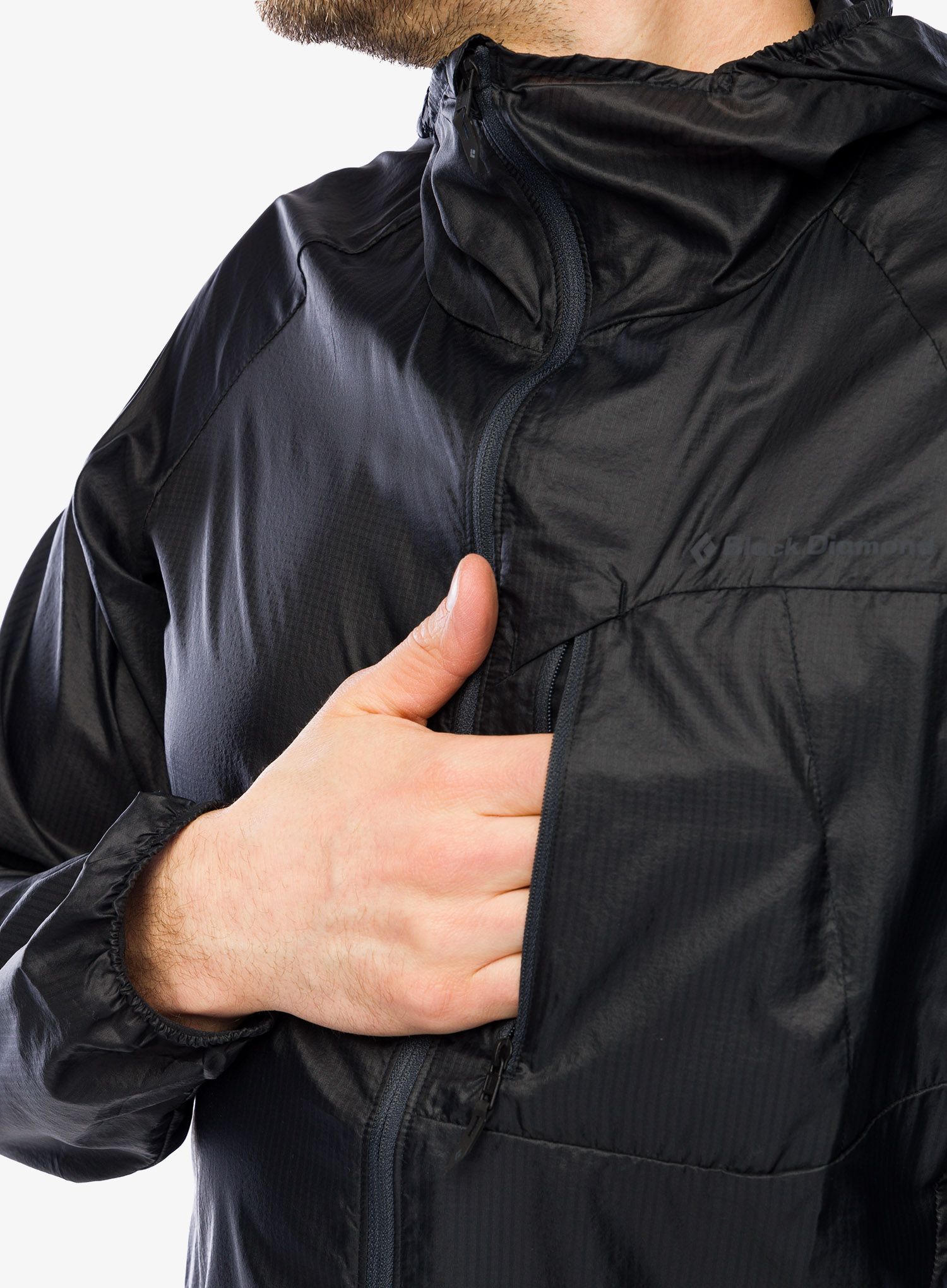 Větrovka Black Diamond Distance Wind Shell - black