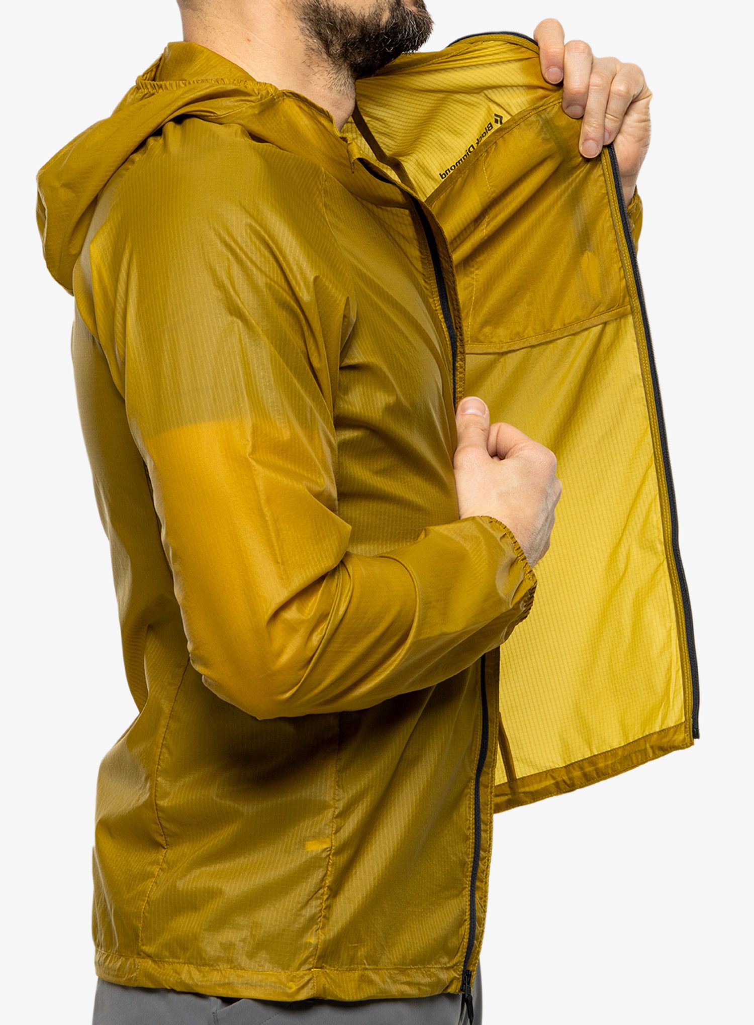Větrovka Black Diamond Distance Wind Shell - sulphur