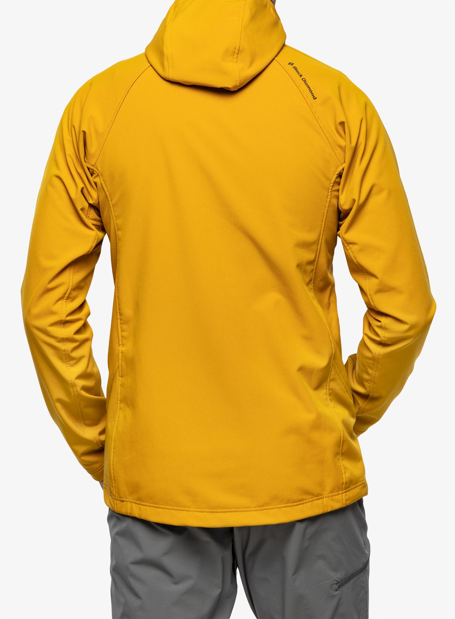 Bunda softshell Black Diamond Element Hoody - amber
