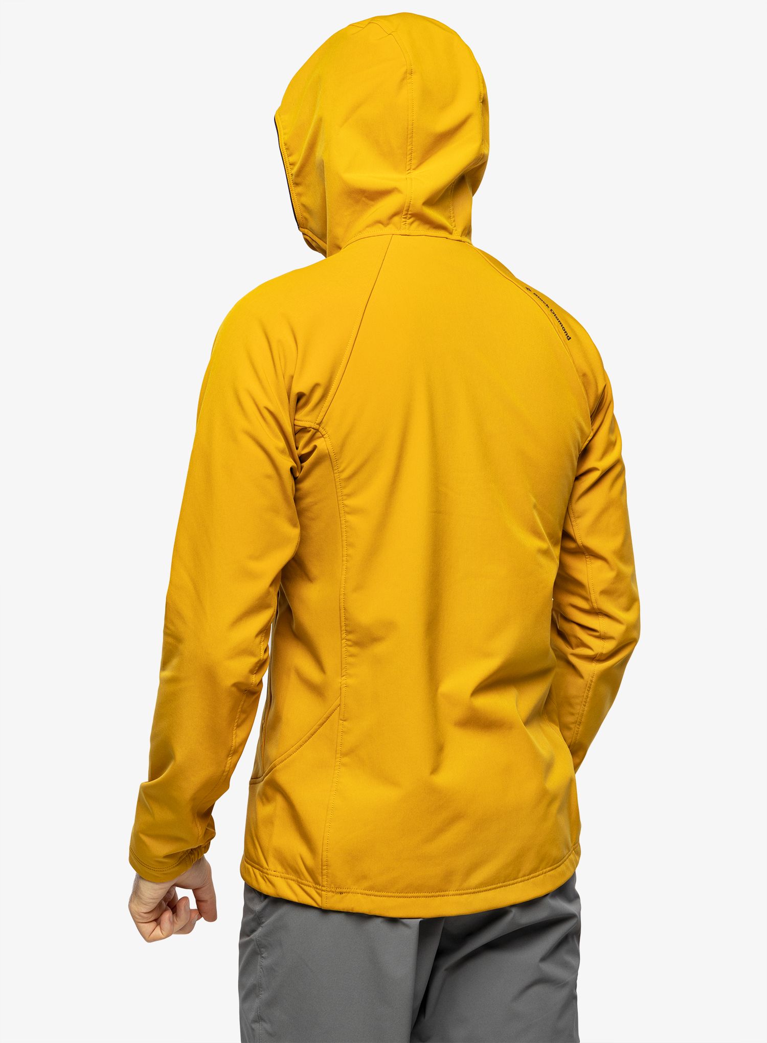 Bunda softshell Black Diamond Element Hoody - amber