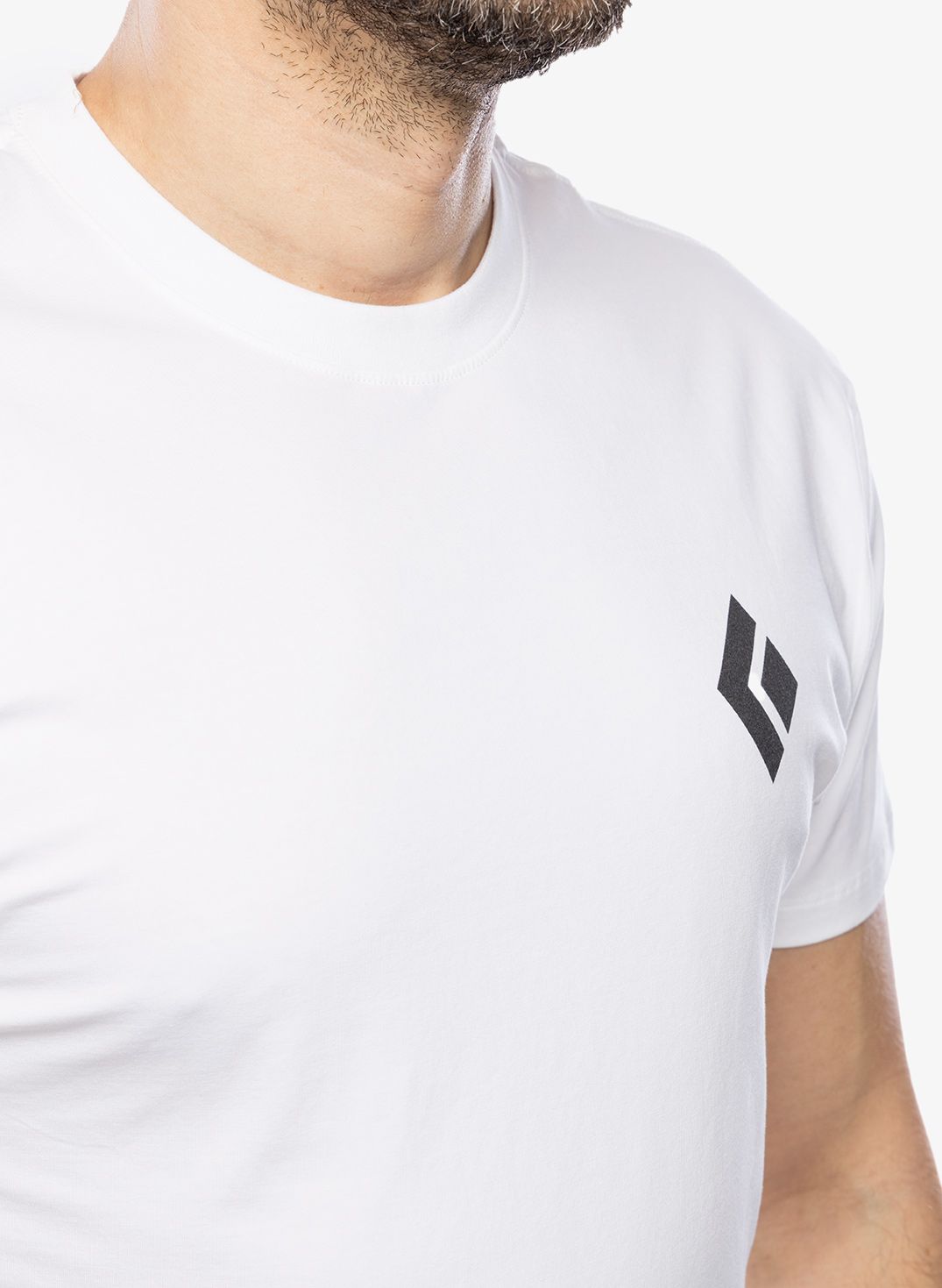 Bavlněné tričko Black Diamond Equipment For Alpinist Tee - white