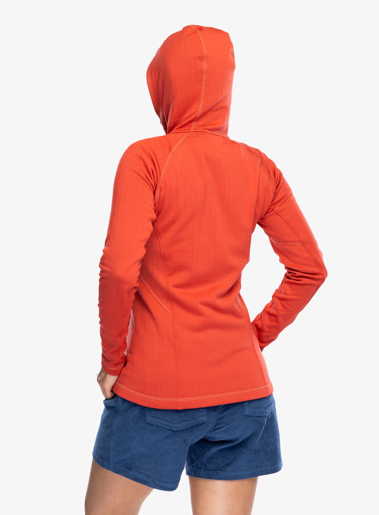 Mikina na zip dámská Black Diamond Factor Hoody - grenadine