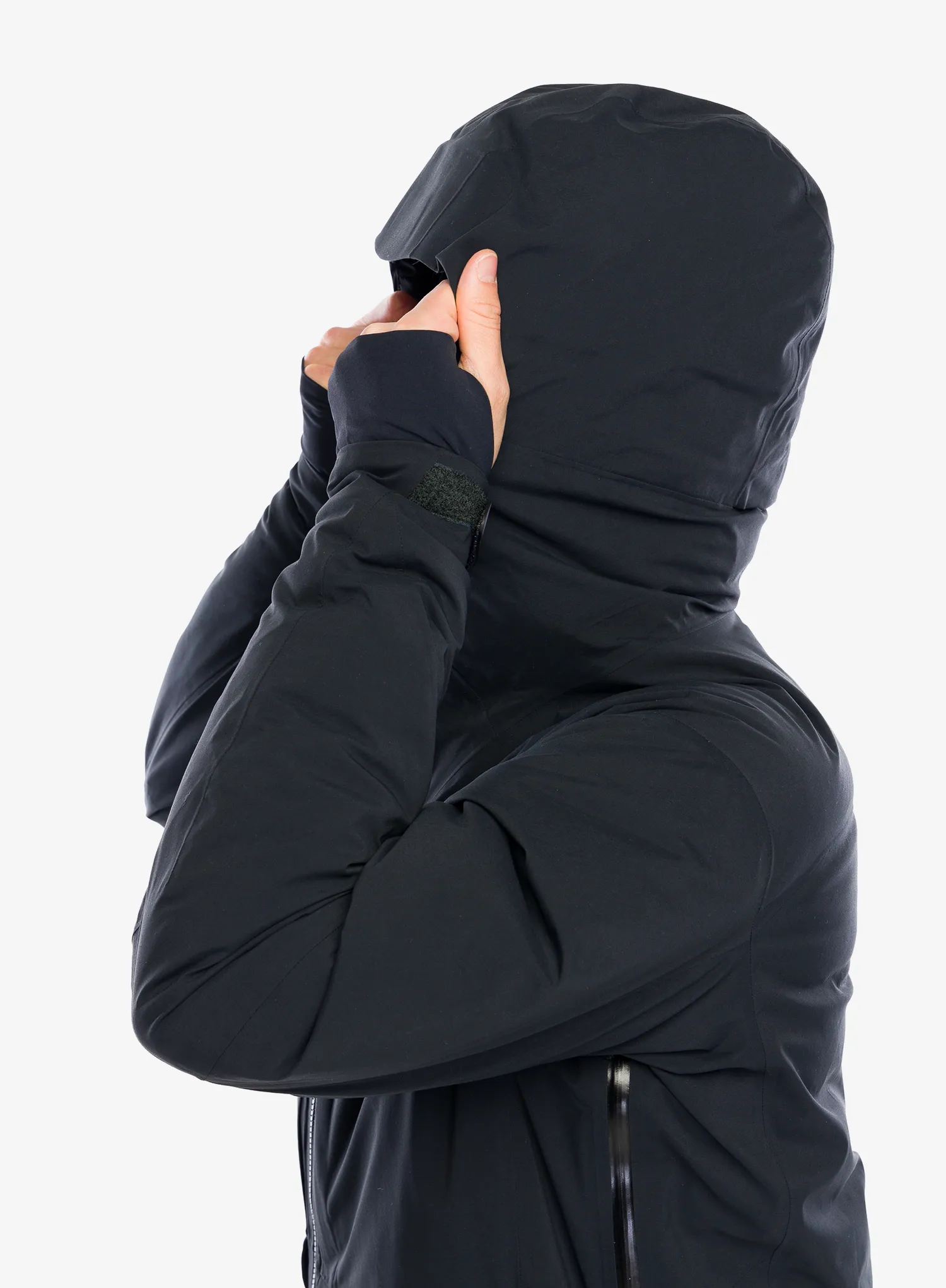 Péřová bunda Black Diamond Factor Insulated Parka - black