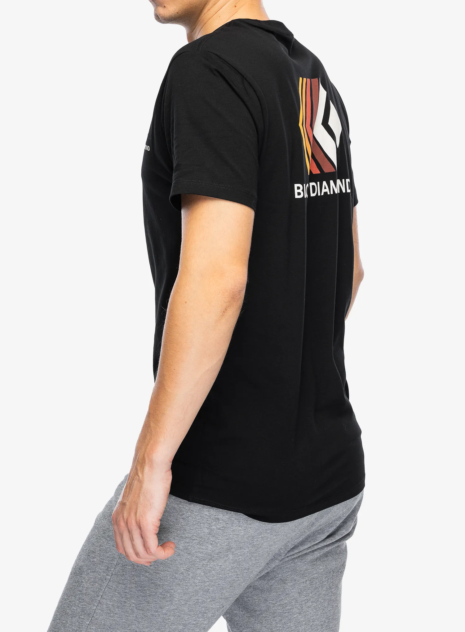 Bavlněné tričko Black Diamond Faded SS Tee - black