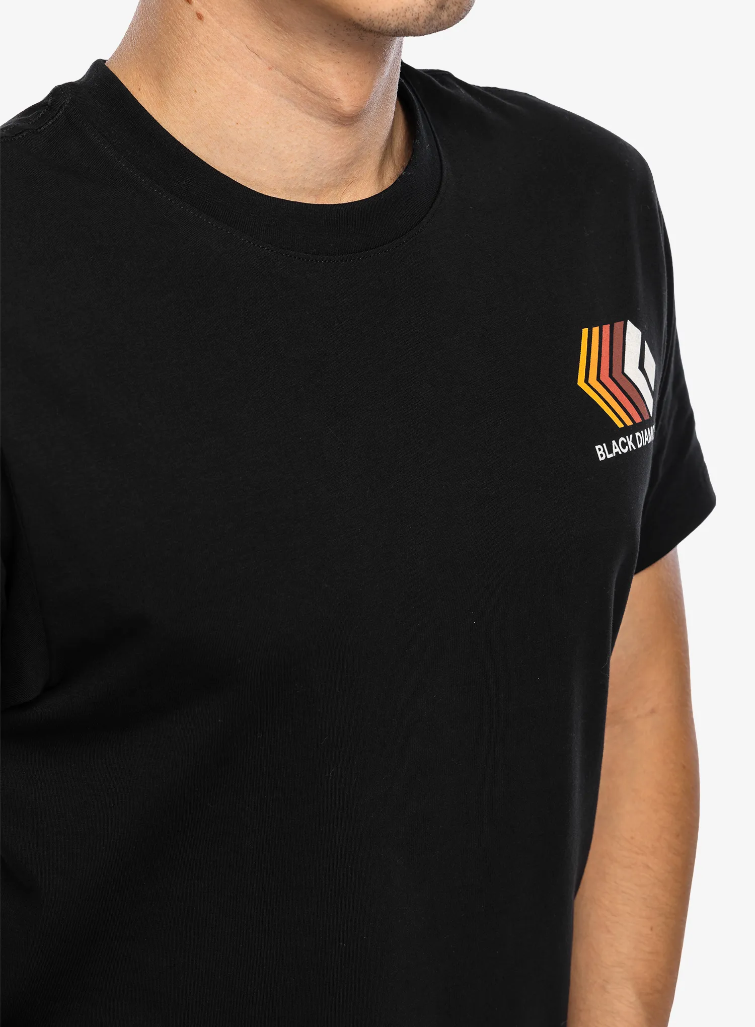 Bavlněné tričko Black Diamond Faded SS Tee - black