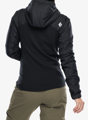 Zateplená bunda dámská Black Diamond First Light Hybrid Hoody - blck
