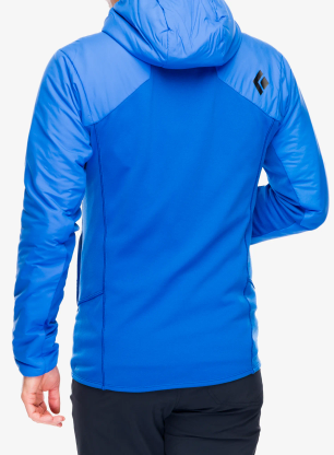 Zateplená bunda Black Diamond First Light Hybrid Hoody - drifter blue