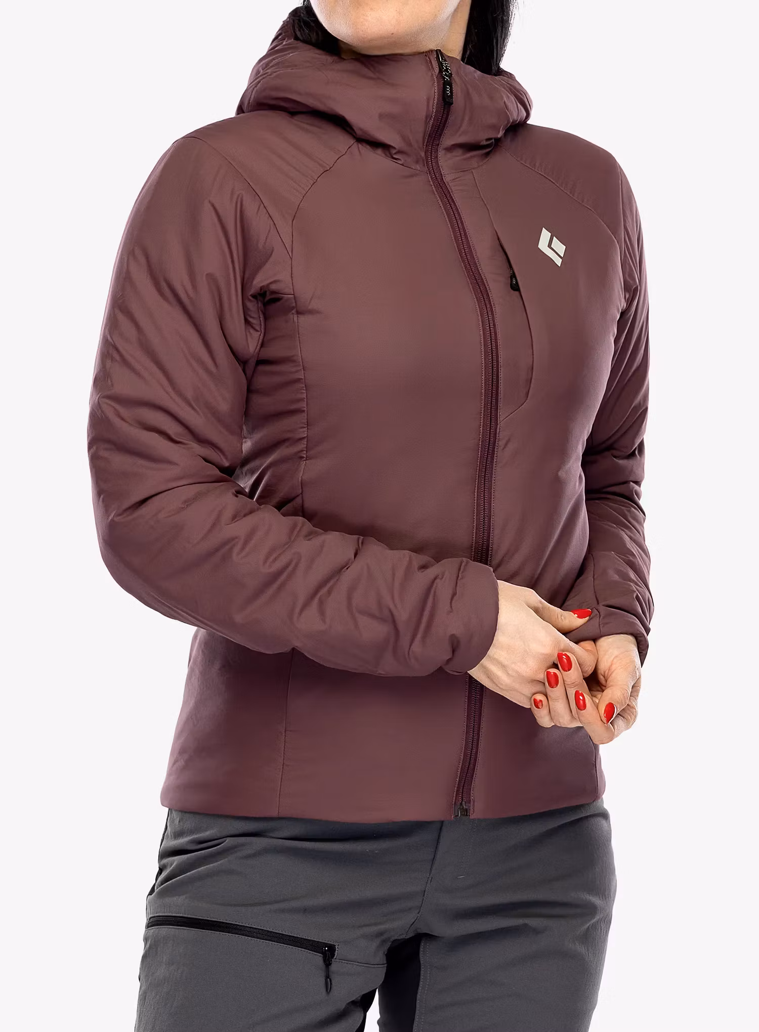 Zateplená bunda dámská Black Diamond First Light Stretch Hoody - fig