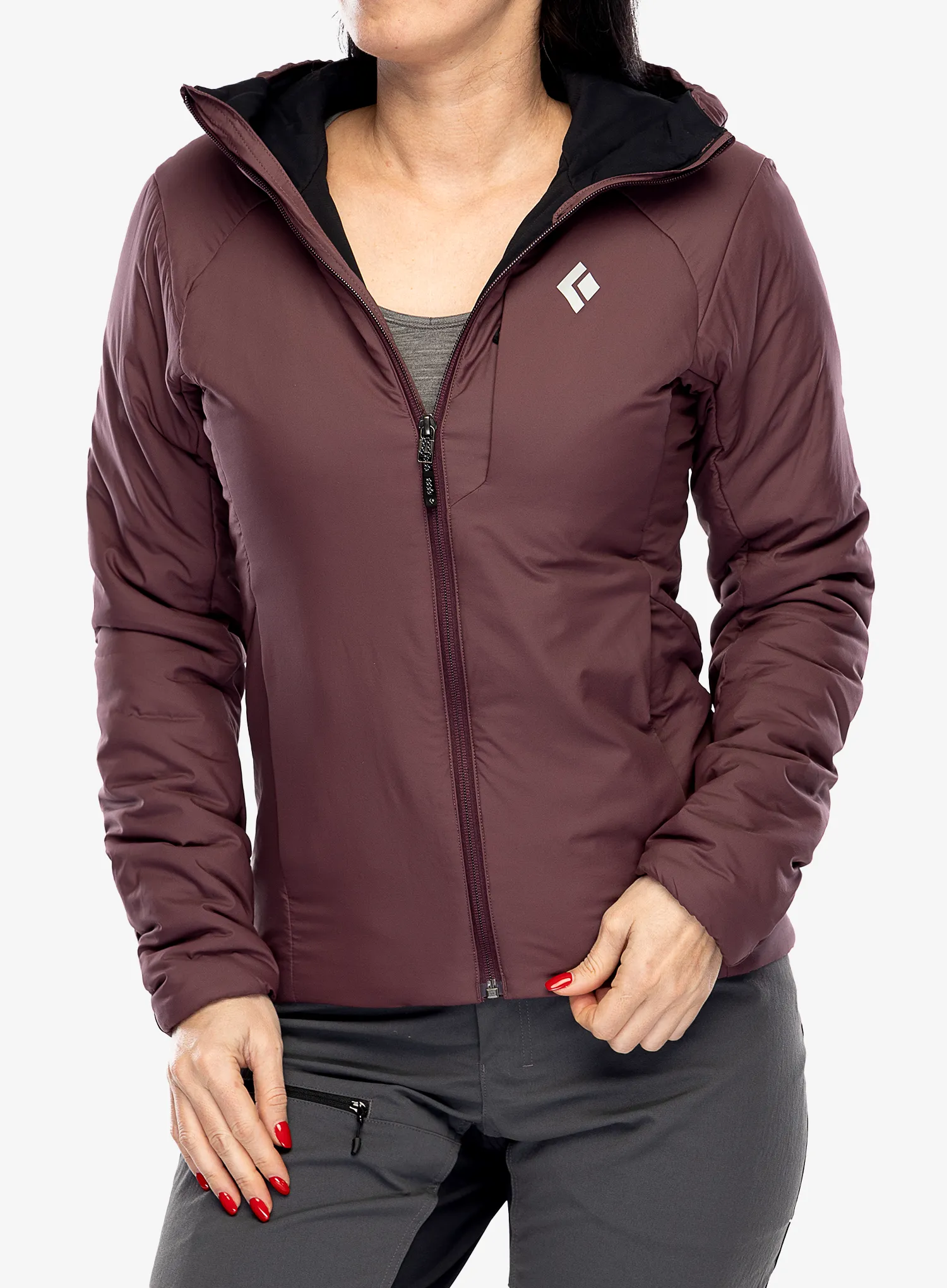 Zateplená bunda dámská Black Diamond First Light Stretch Hoody - fig