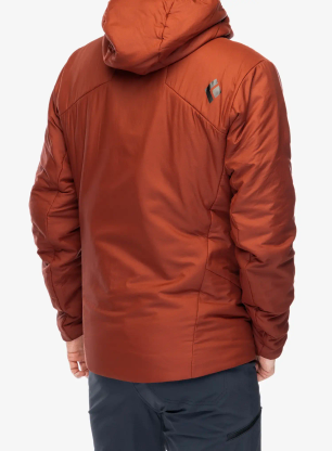 Zateplená bunda Black Diamond First Light Stretch Hoody - iron red